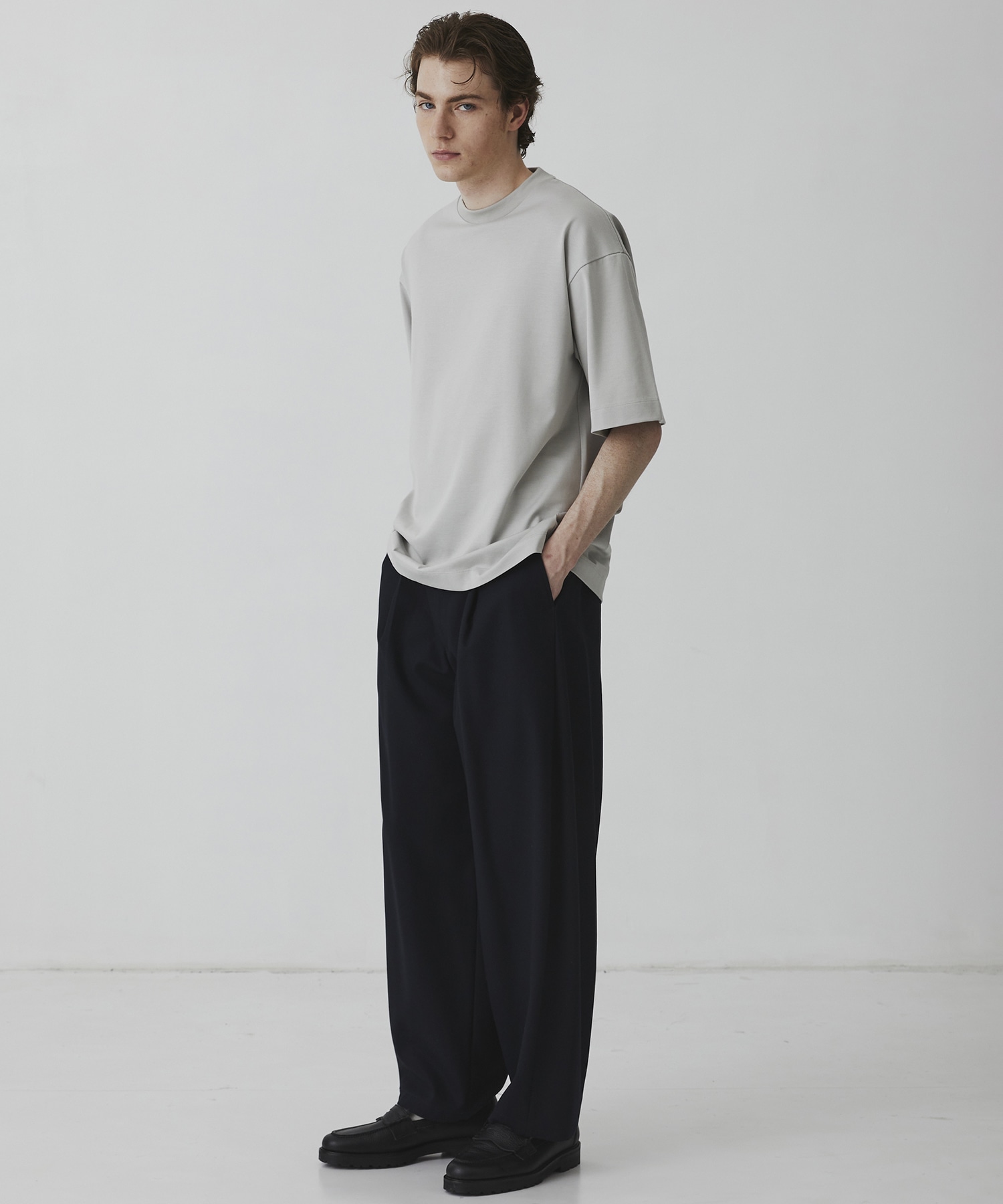 SEA ISLAND COTTON リラックスTシャツ