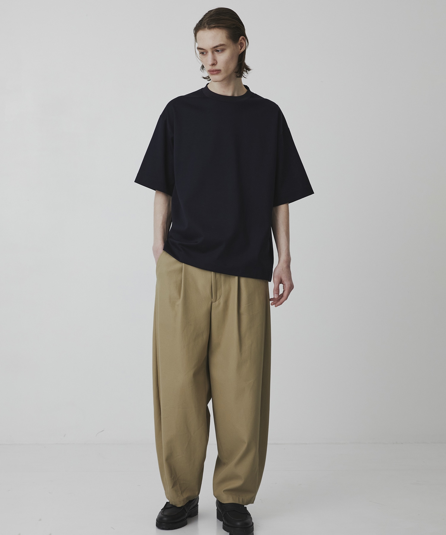 SEA ISLAND COTTON リラックスTシャツ