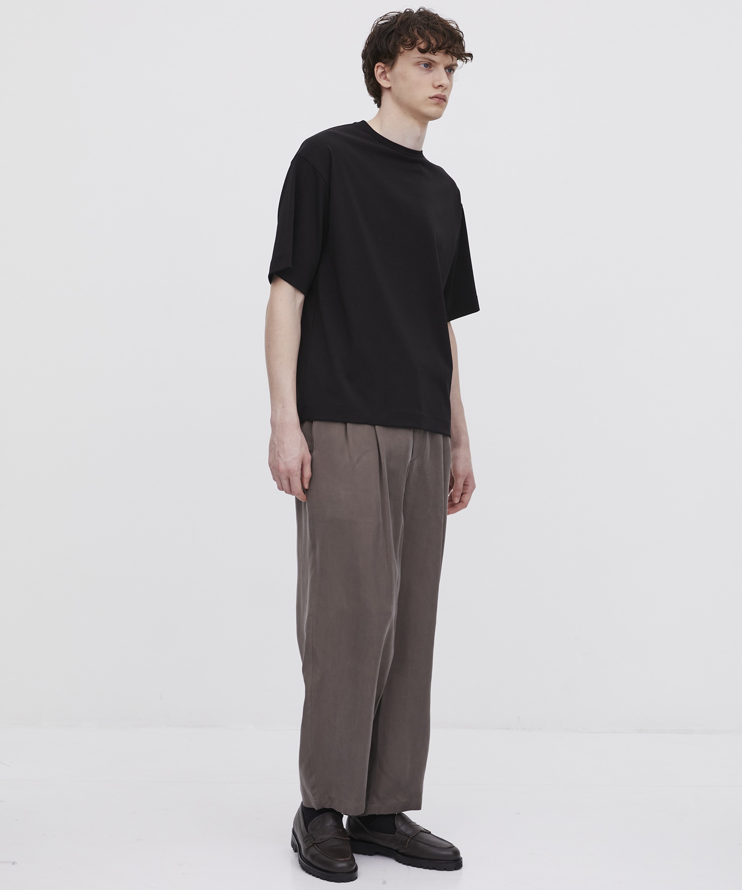 Super 140's ウールテクノラマ リラックスTシャツ