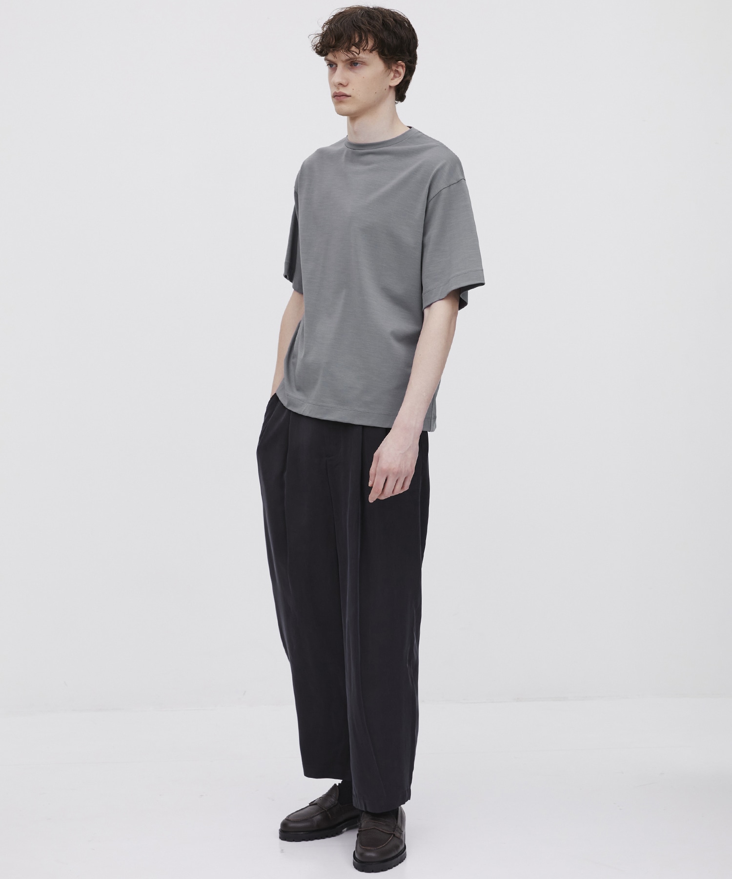 Super 140's ウールテクノラマ リラックスTシャツ