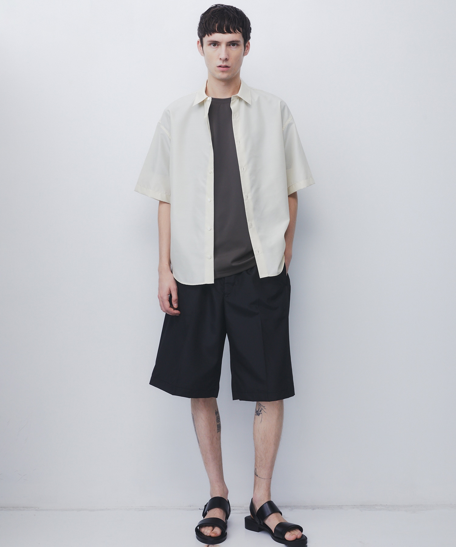 DRY SILK TAFFETA SEAMLESS SHORTS