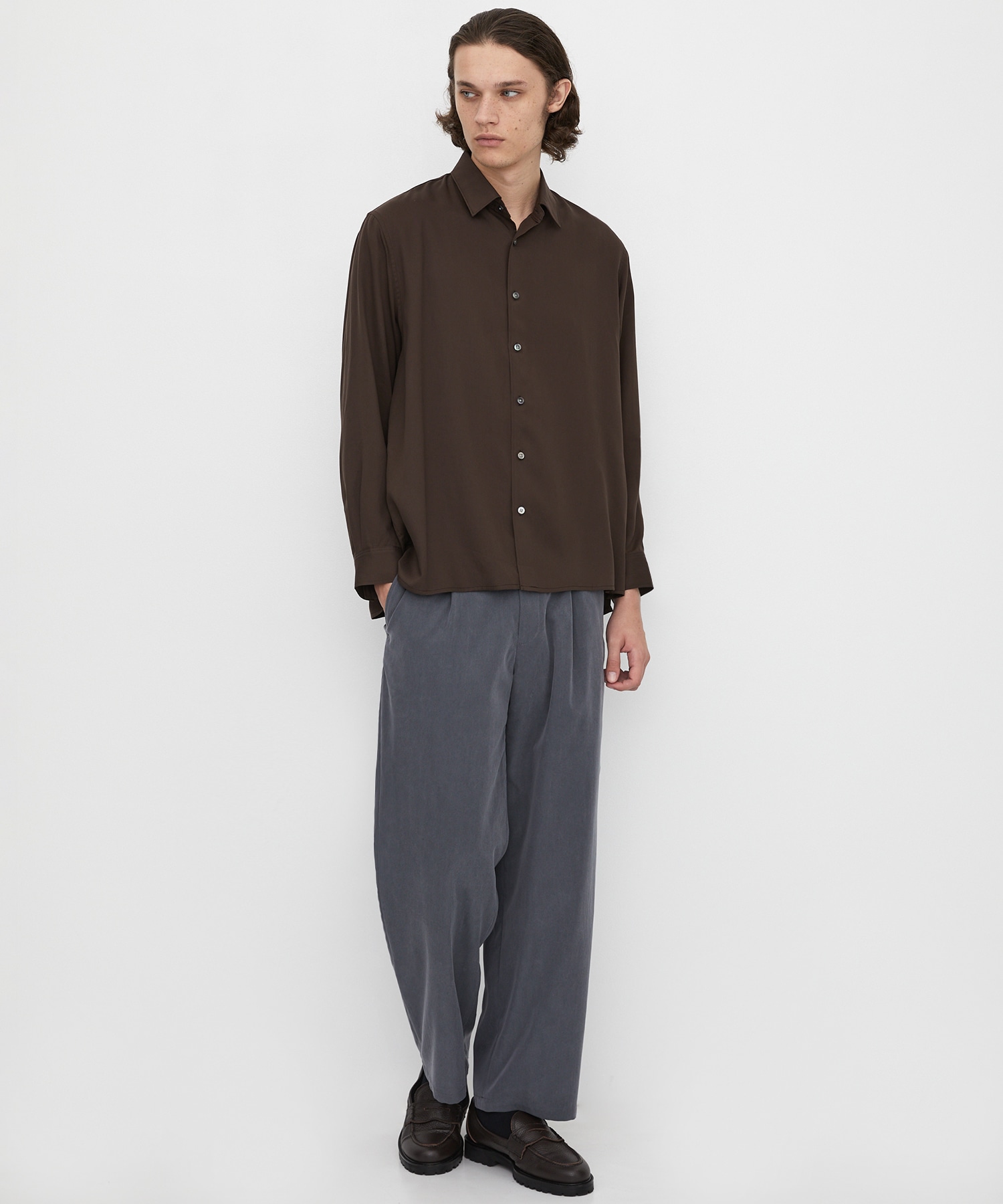SOFT FIBRIL TENCEL シャツ