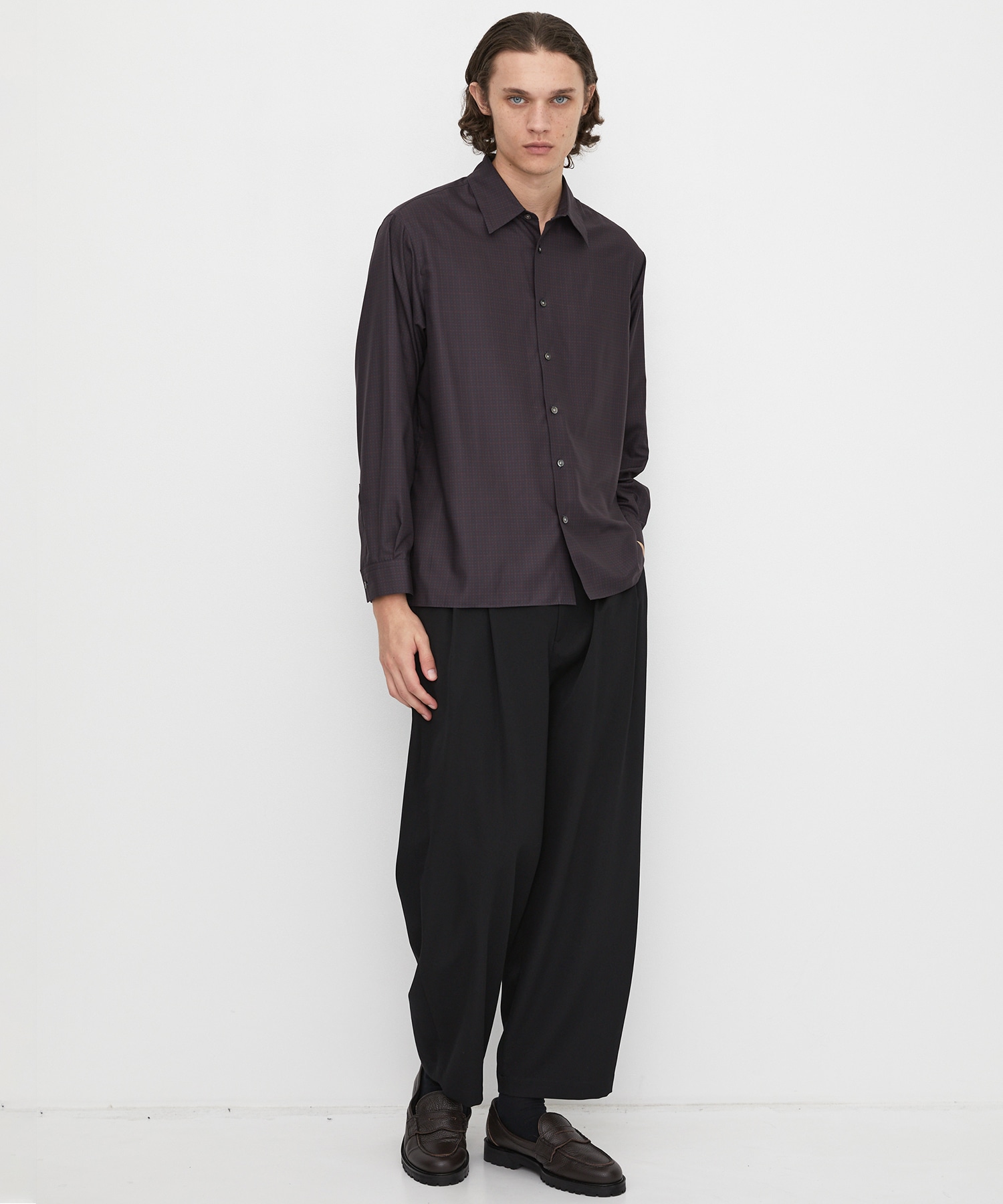 〈WEB限定〉DRY RAYON リラックスシャツ