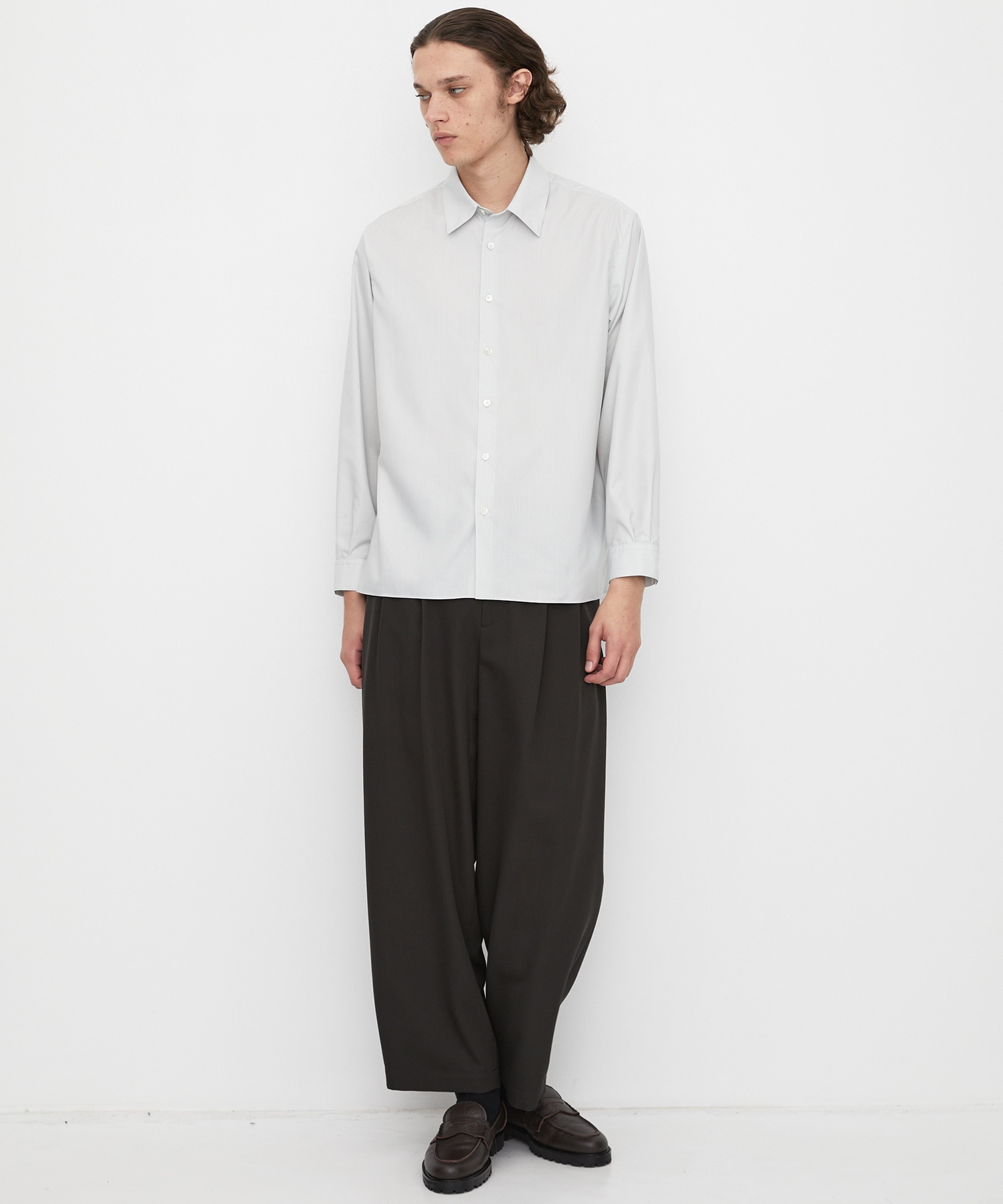 〈WEB限定〉DRY RAYON リラックスシャツ