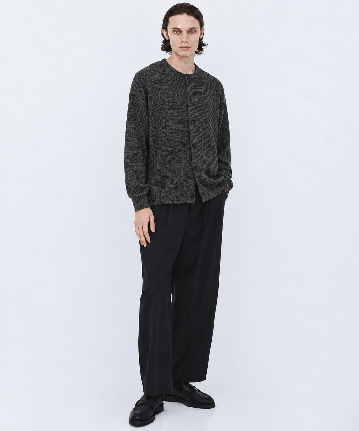 WOOL RAMIE CARDIGAN