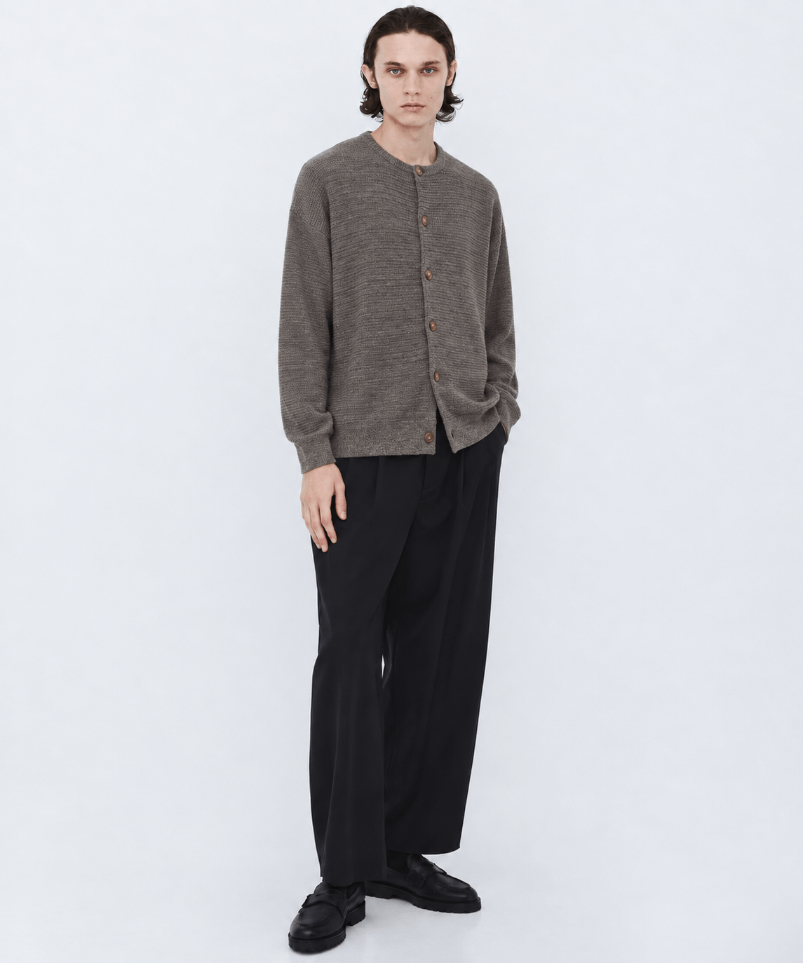 WOOL RAMIE CARDIGAN
