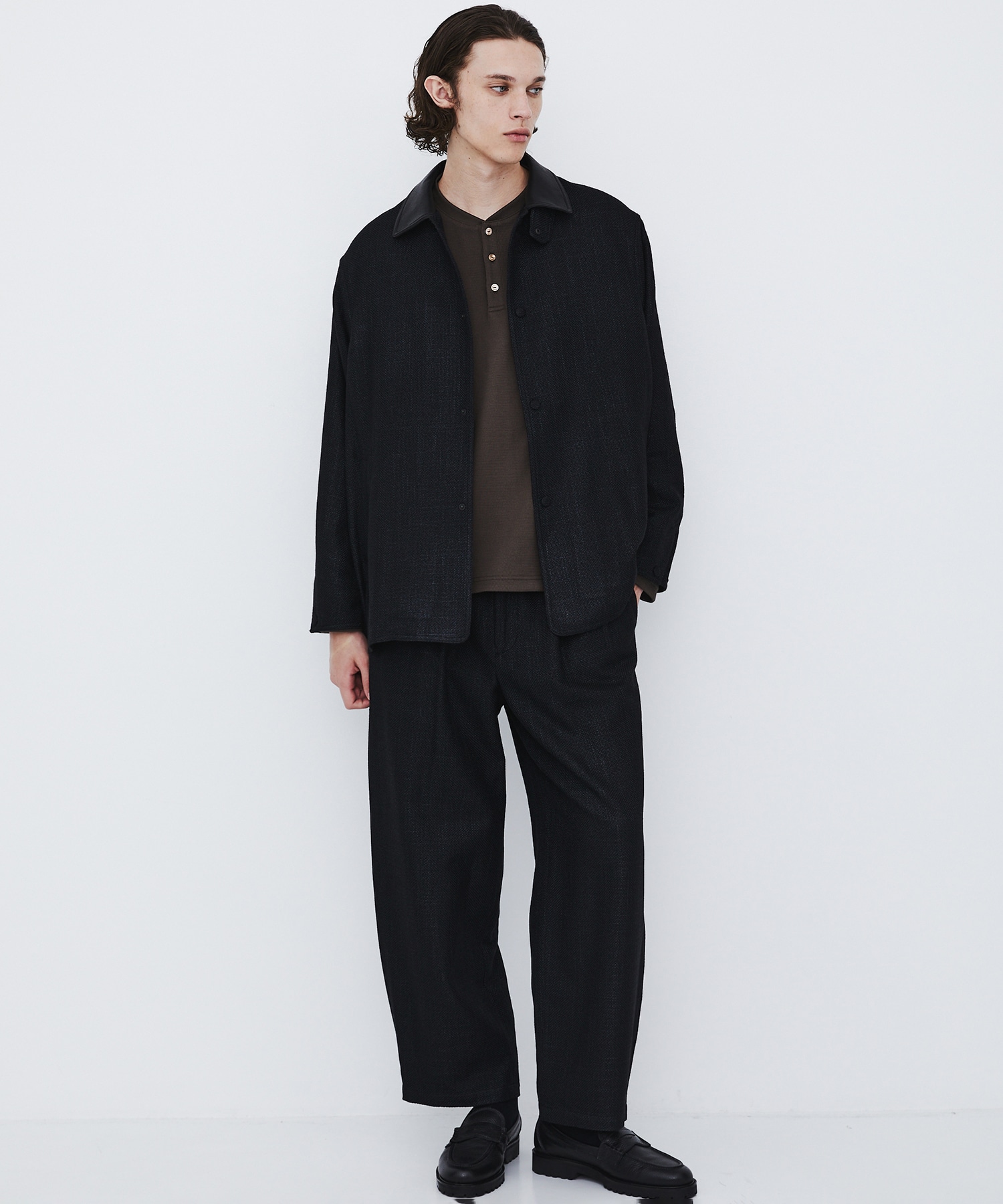 〈数量限定｜各サイズ1点のみ〉SILK BROKEN OX WORK PANTS