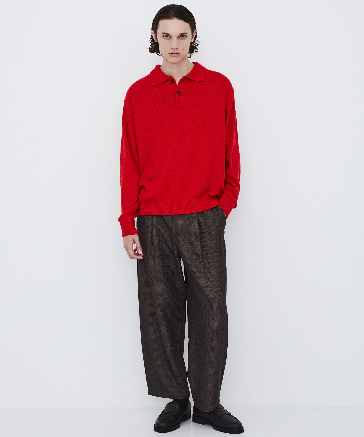 〈数量限定|各サイズ1点のみ〉SILK BROKEN OX WORK PANTS