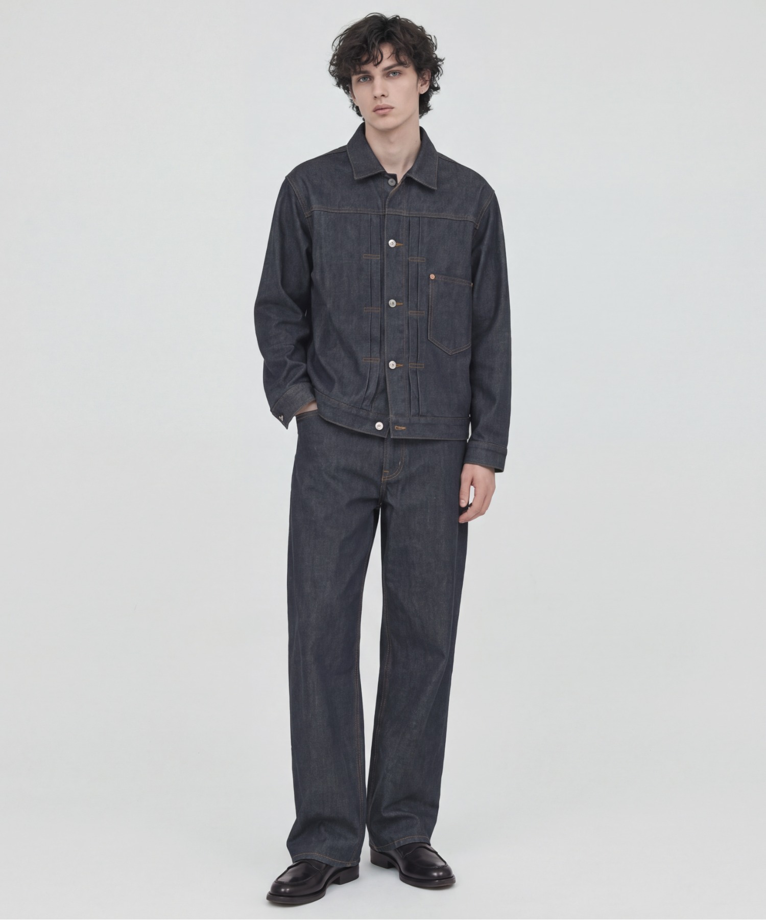 SUPIMA DENIM TYPE1 JACKET
