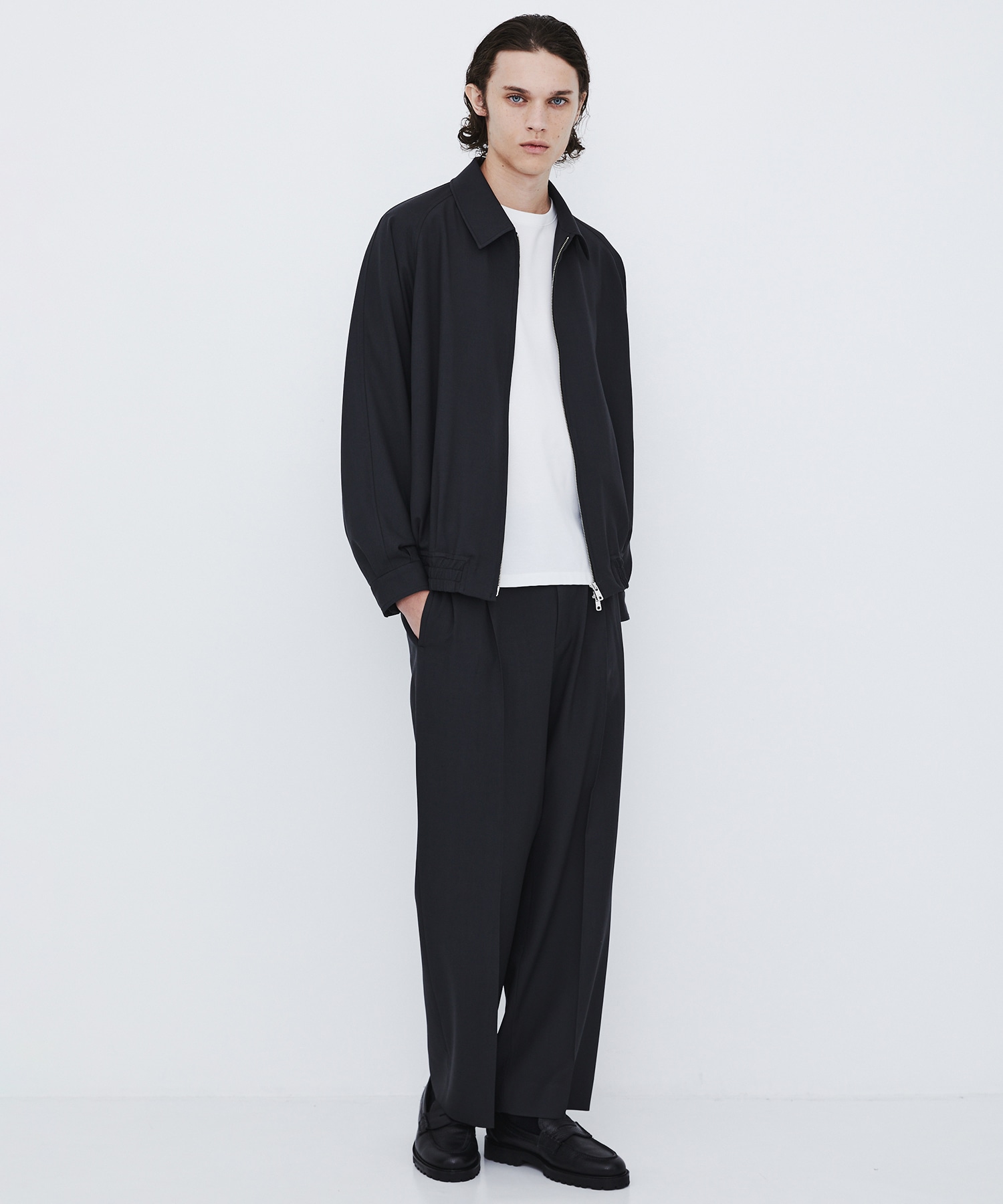 〈数量限定〉Super120s WOOL SERGE BLOUSON