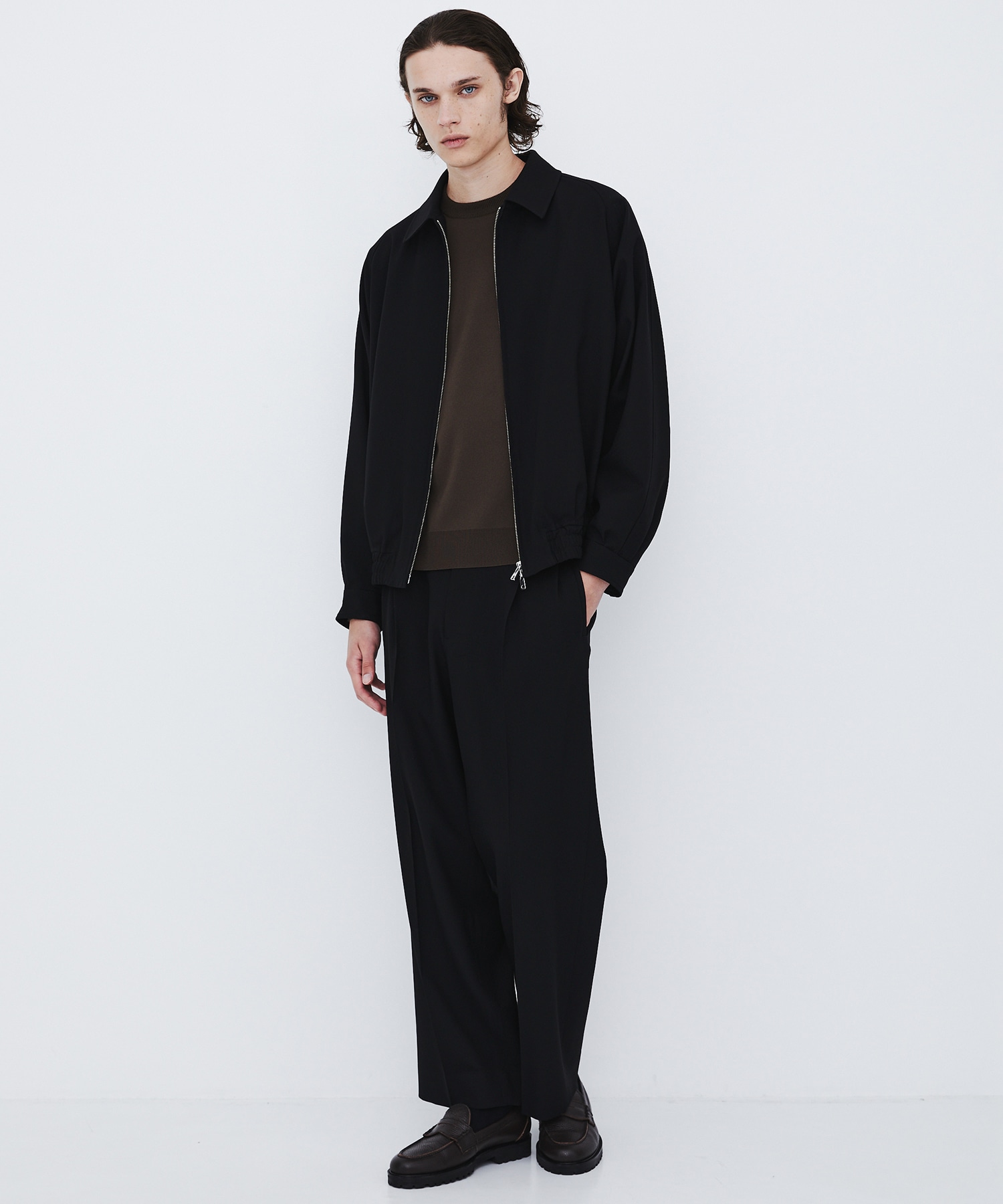 〈数量限定〉Super120s WOOL SERGE BLOUSON