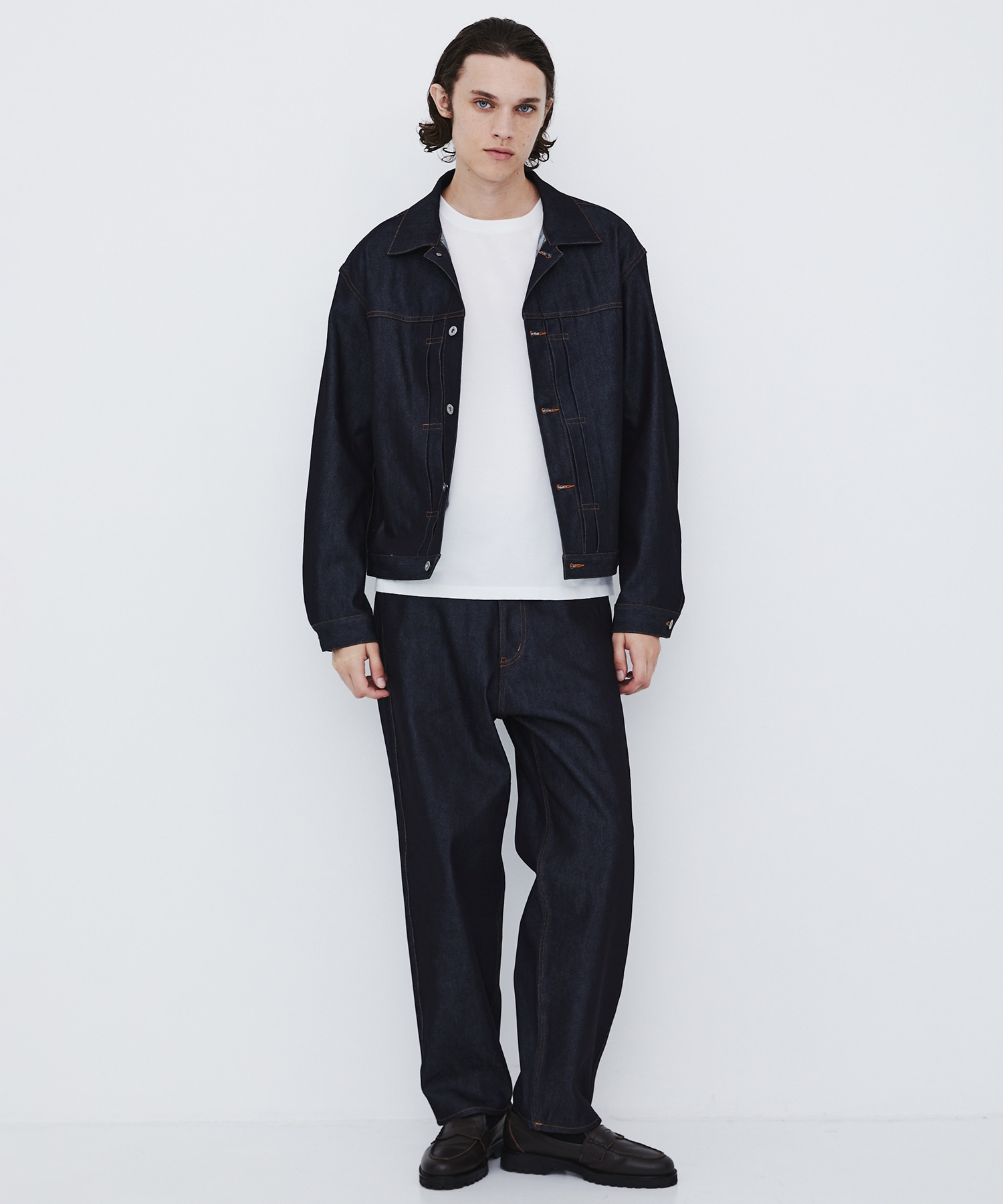 〈数量限定〉TYPE1 SILK DENIM TRUCKER JACKET