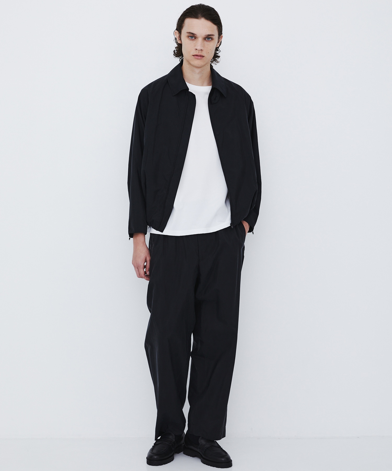 〈数量限定〉SILK NYLON BALLOON BLOUSON