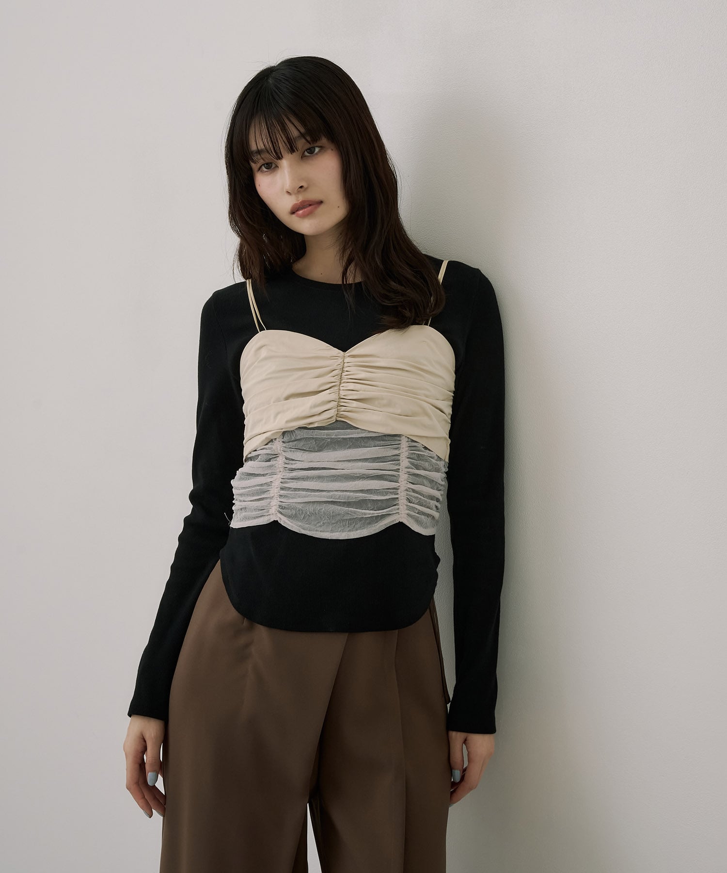 ギャザービスチェコンビTEE