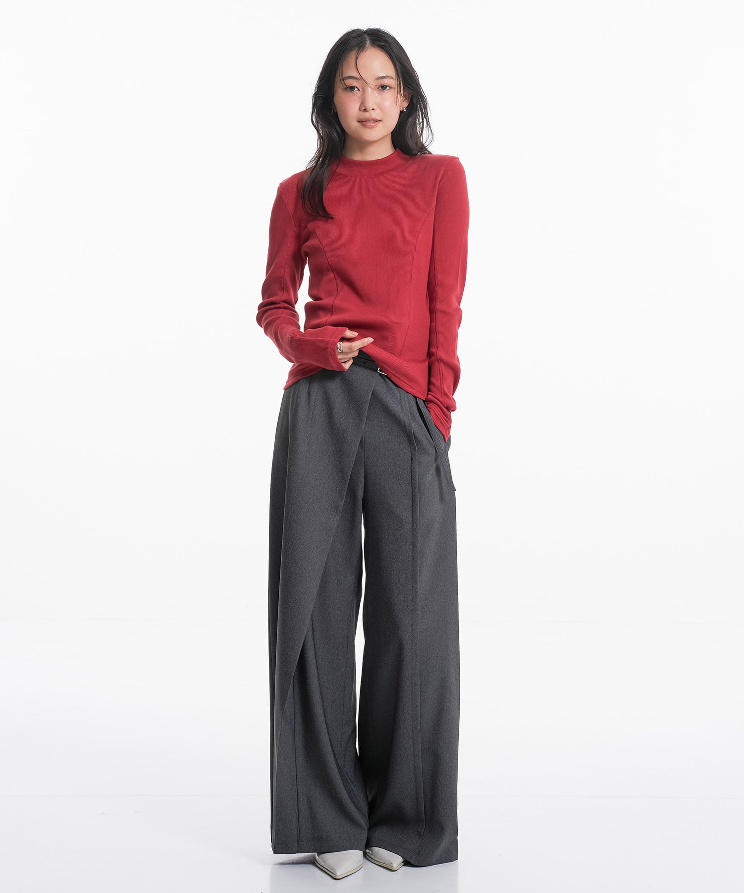 2WAYスビンプラチナムテレコプルオーバー