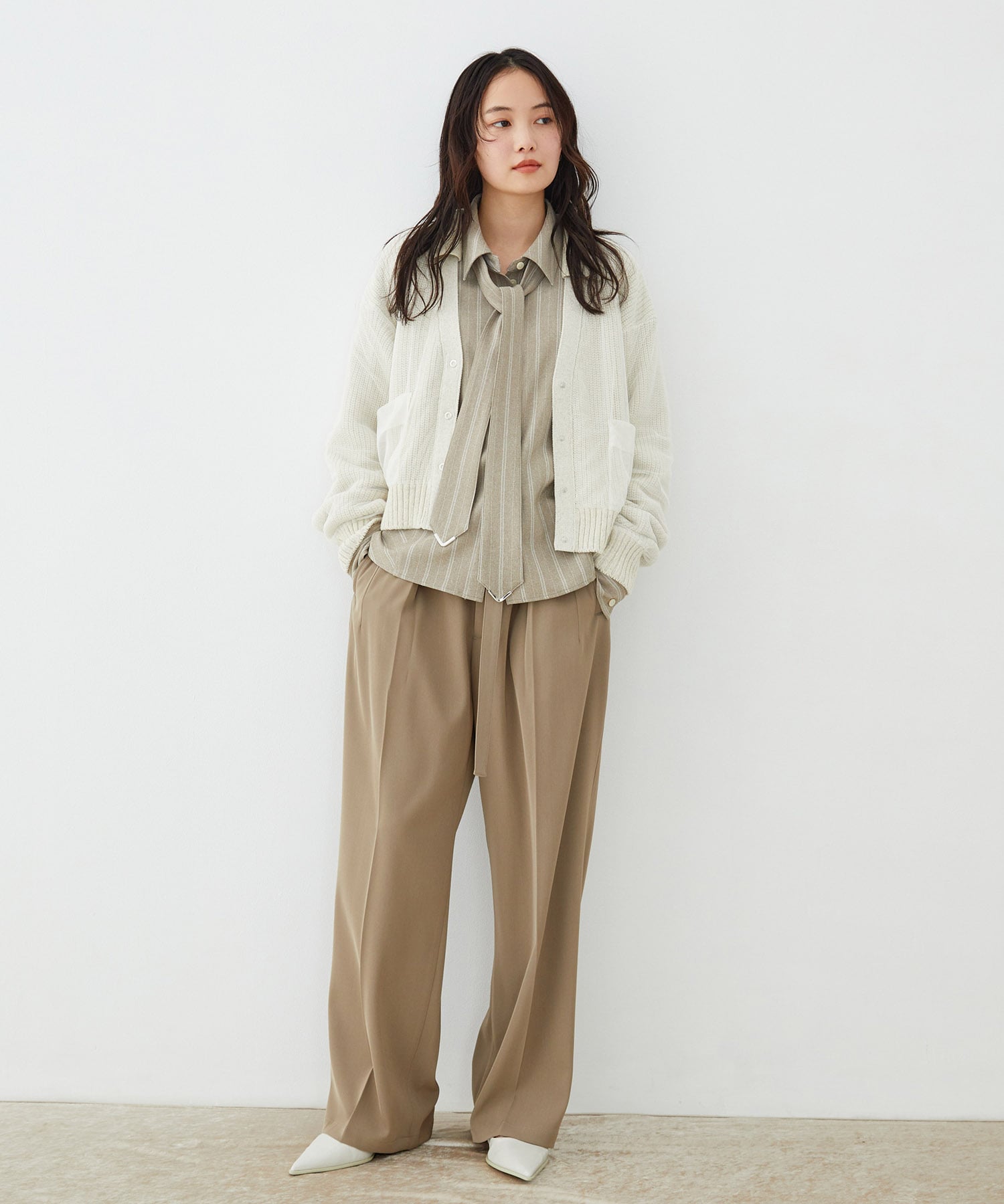 カバーチュールカーディガン