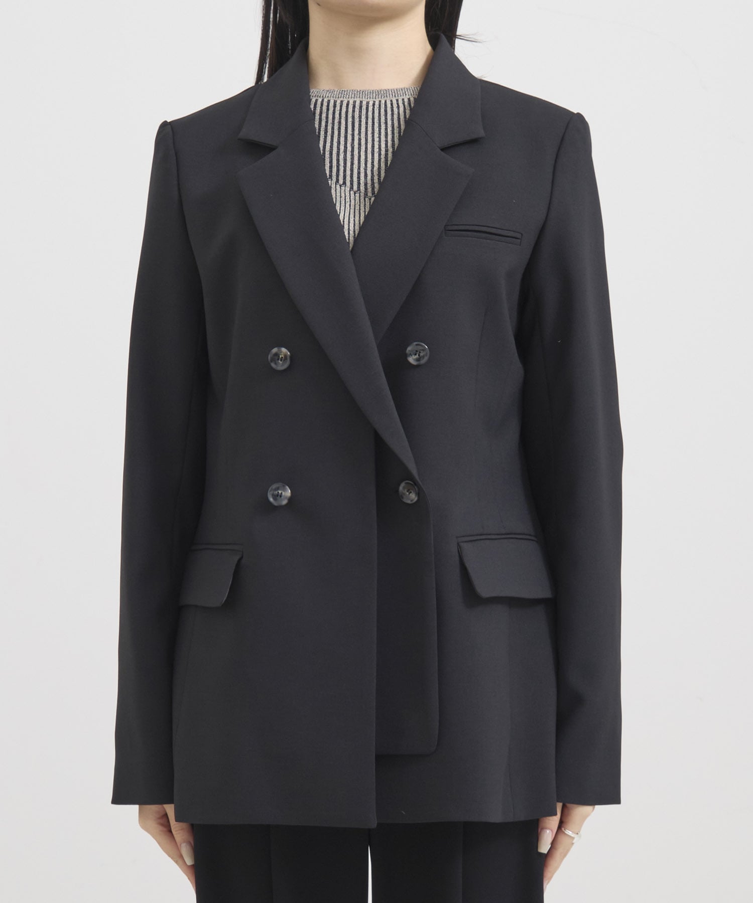 レイヤードカラーテーラードジャケット