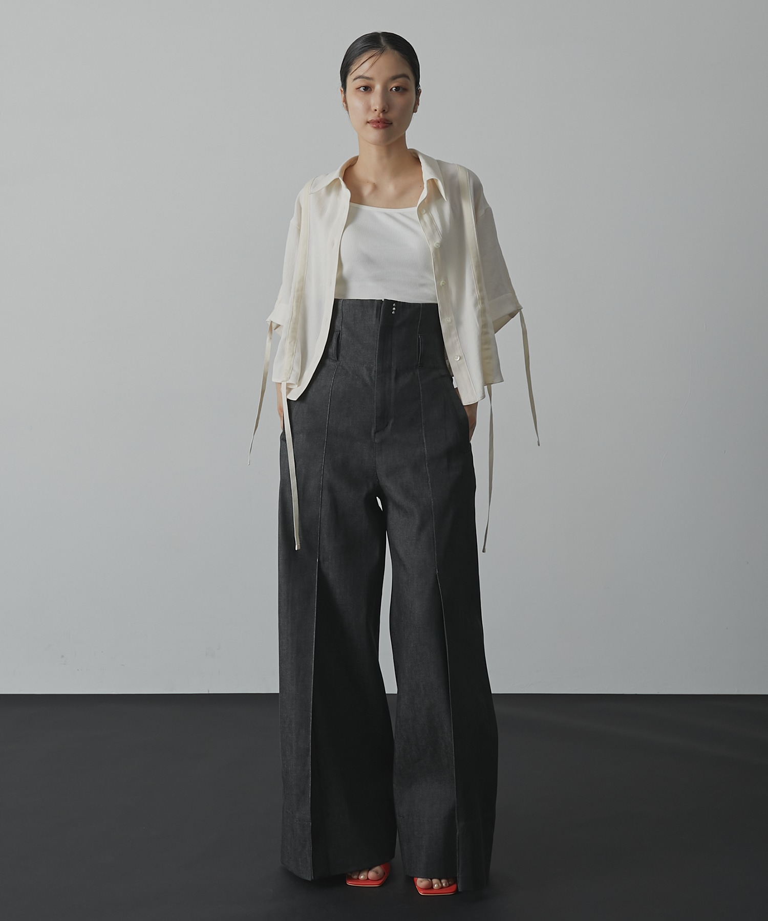 Adjustable Length Mesh Shirt