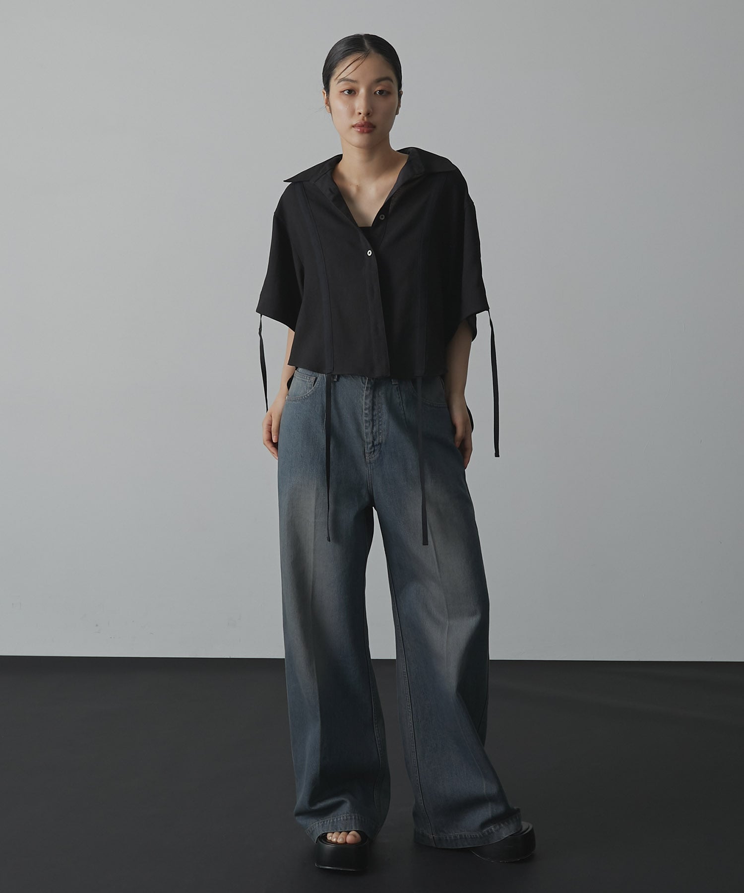 Adjustable Length Mesh Shirt