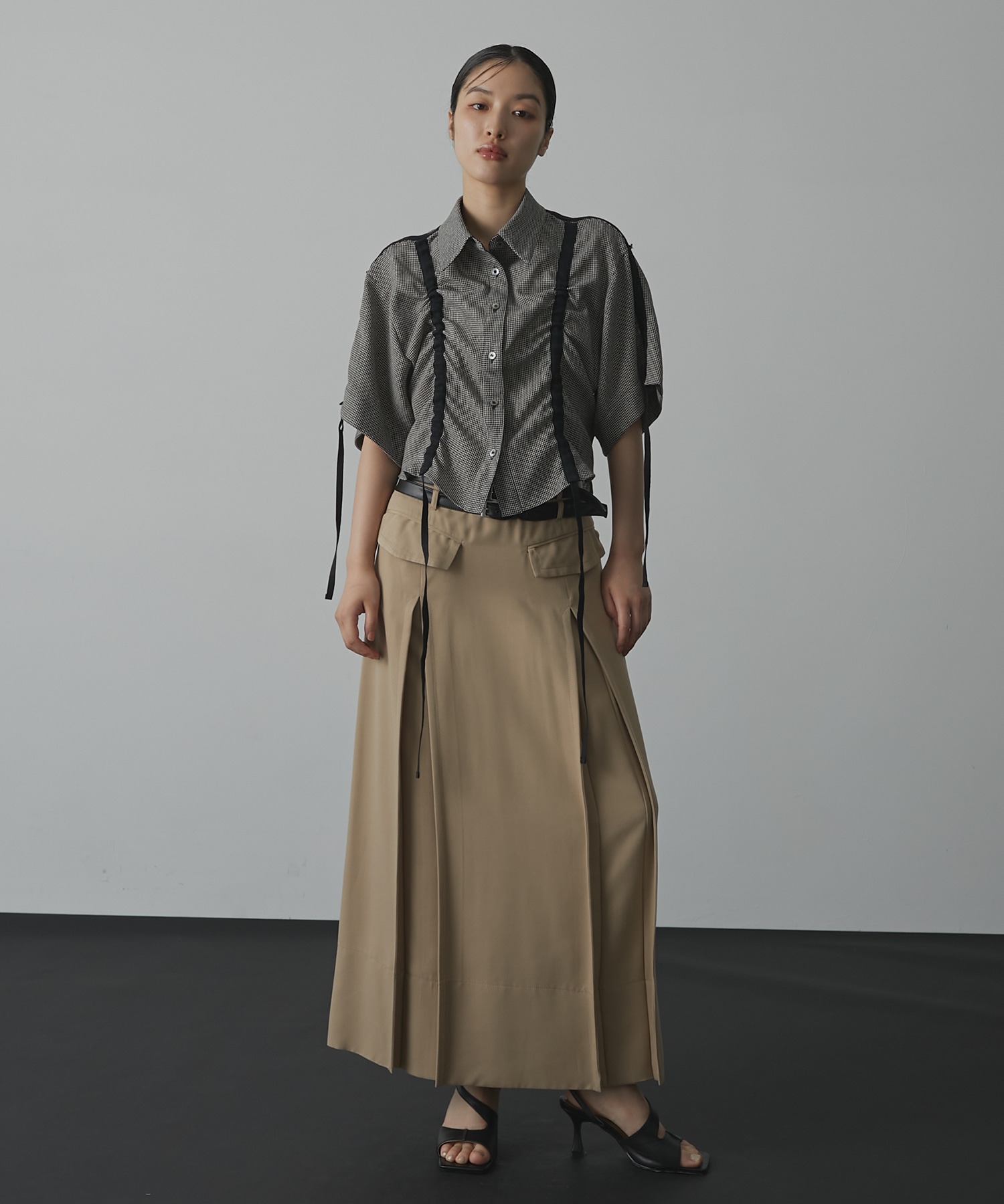 Adjustable Length Mesh Shirt