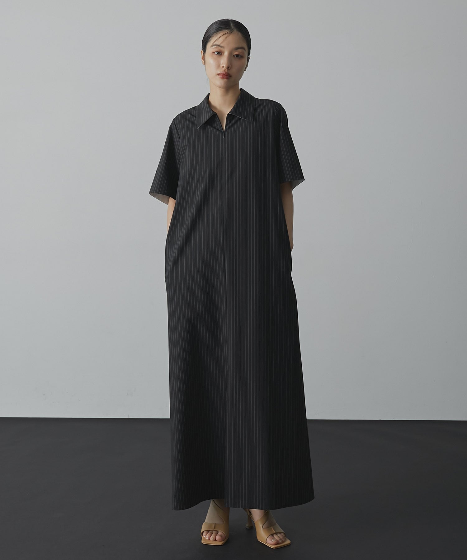 Cargo Belted Shirt Dress