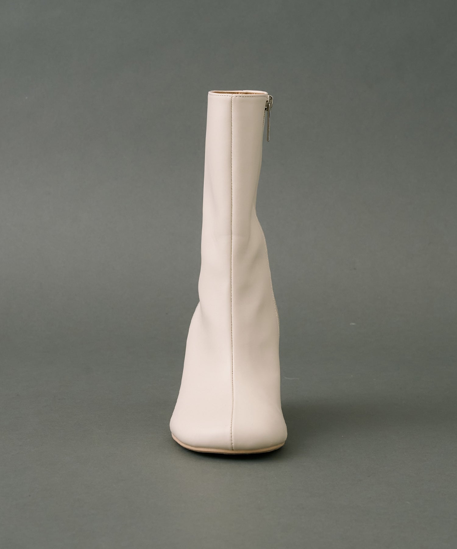 Cone Heel Round Boots