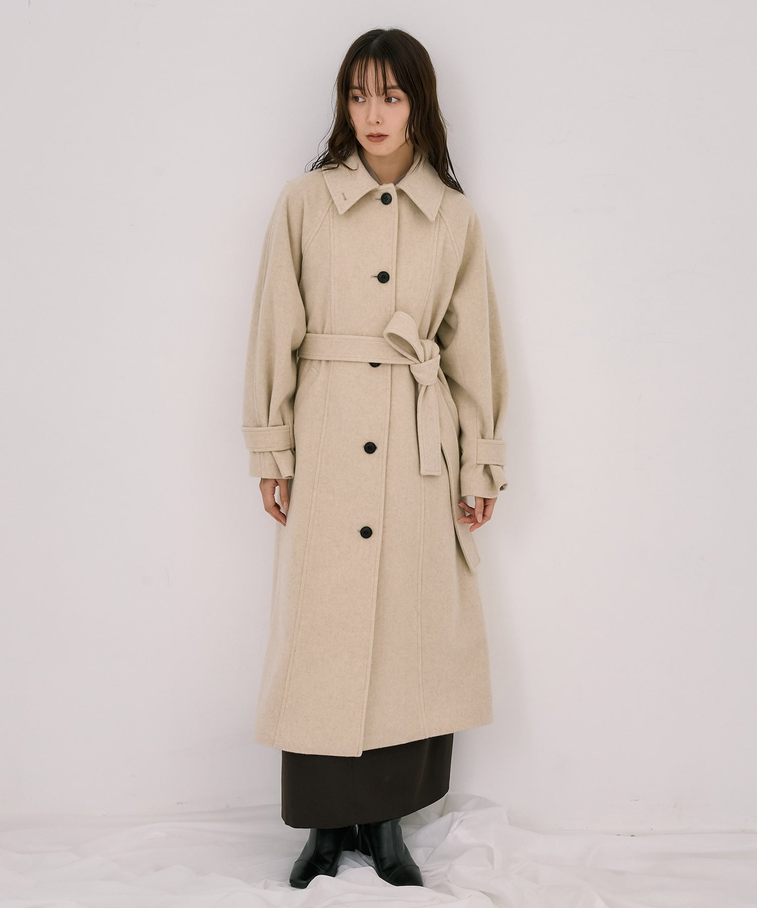 【WEB限定】2wayウールロングコート