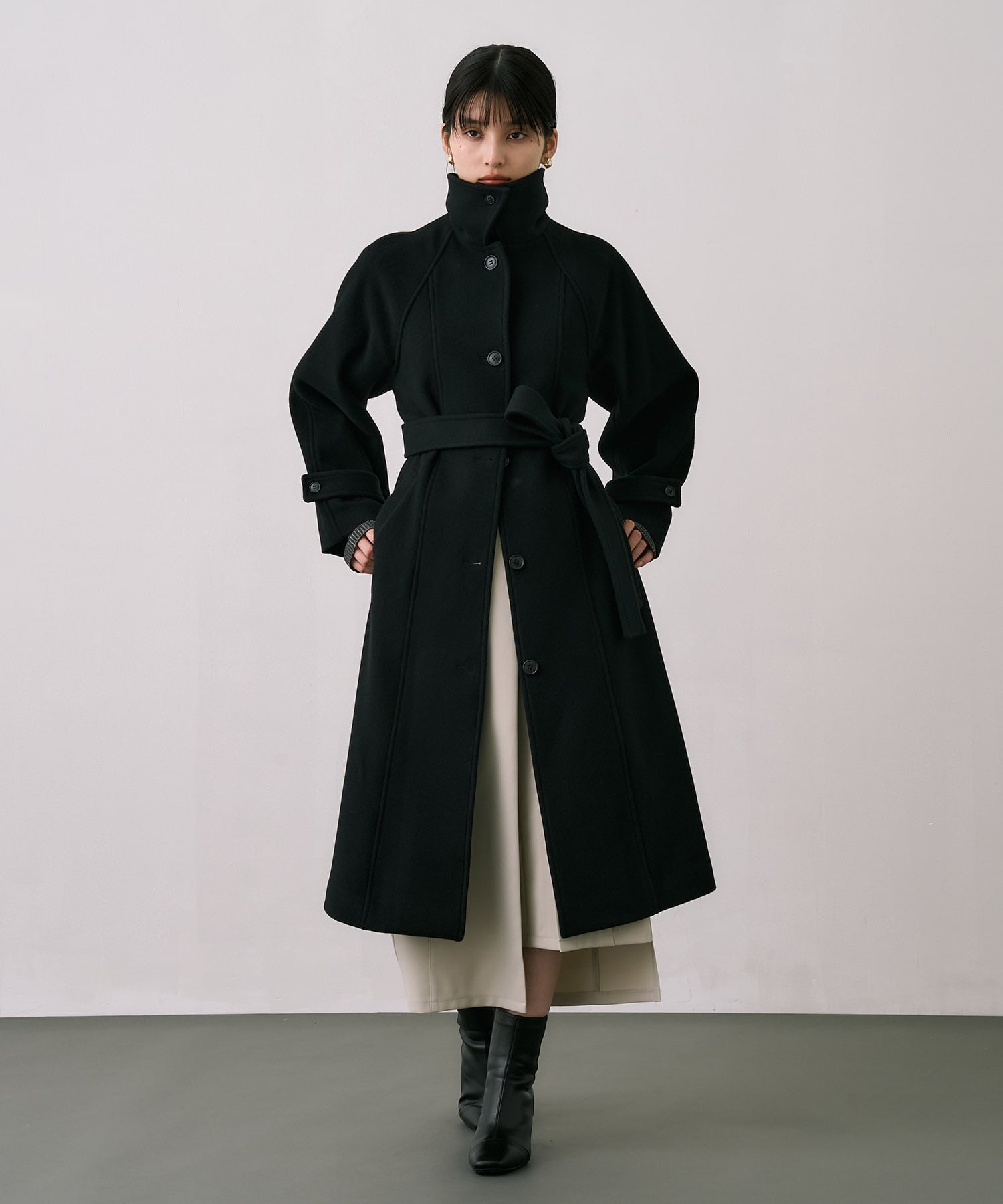 【WEB限定】2wayウールロングコート