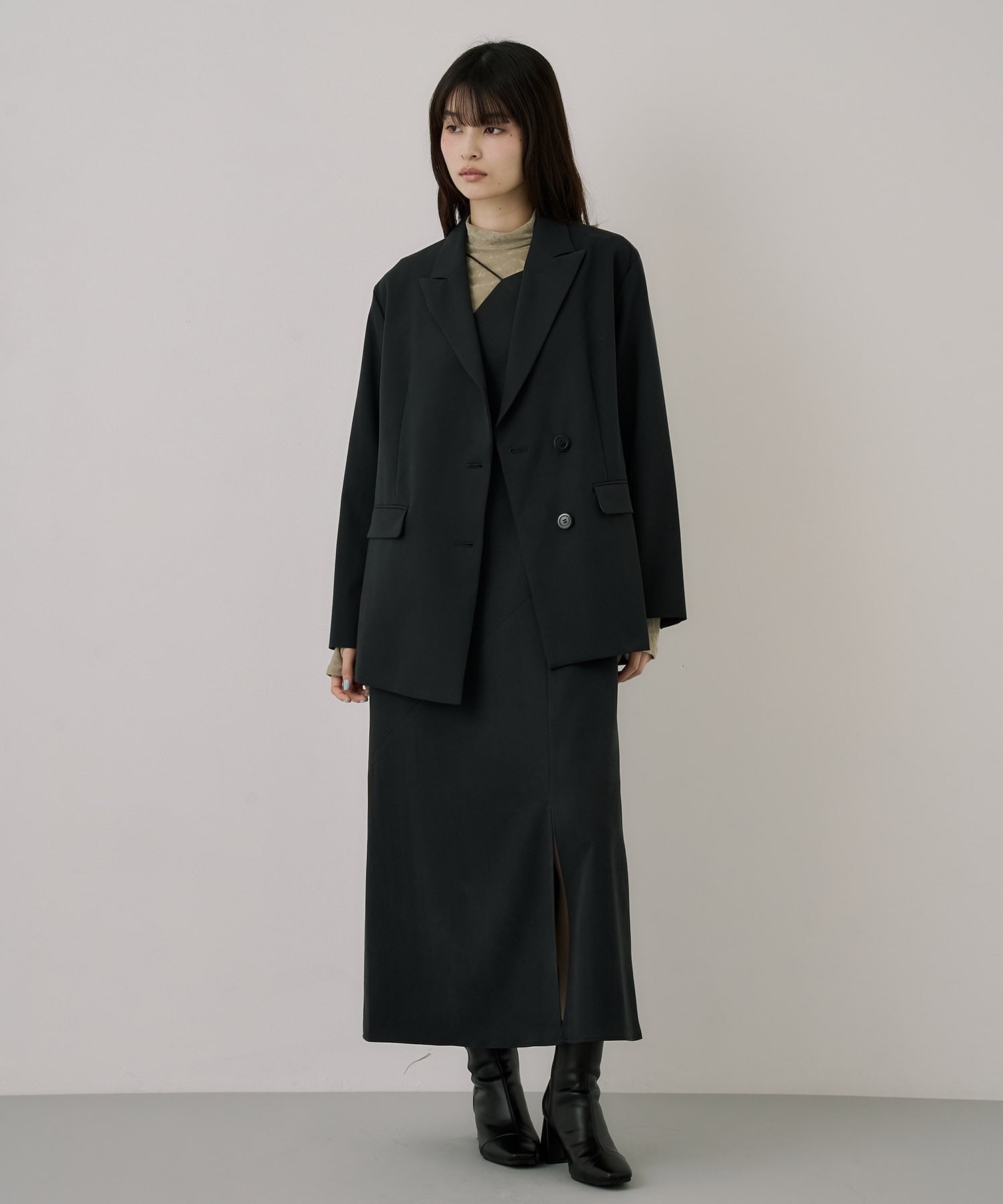 【セットアップ】フィブリルテーラードジャケット