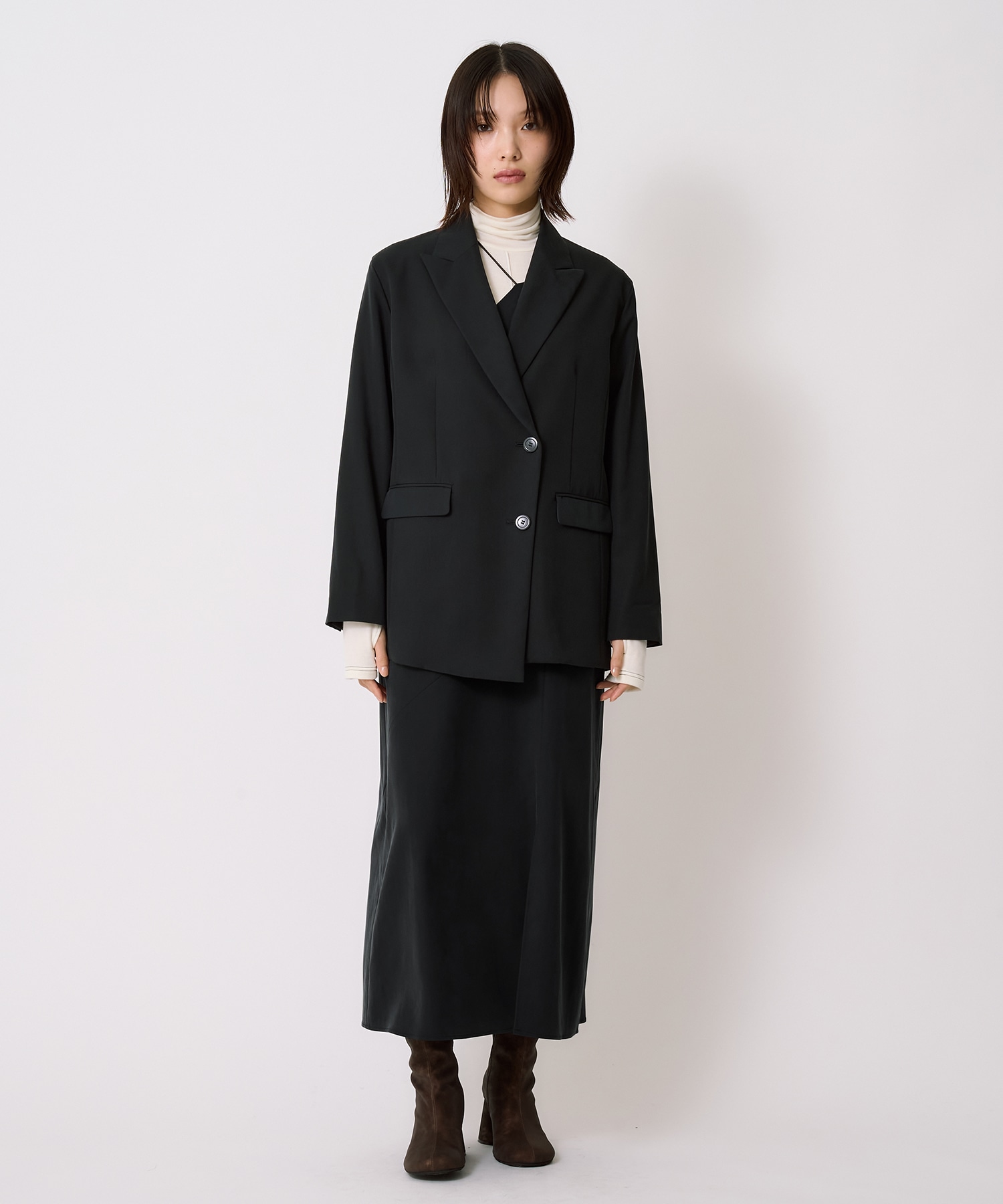 【セットアップ】フィブリルテーラードジャケット