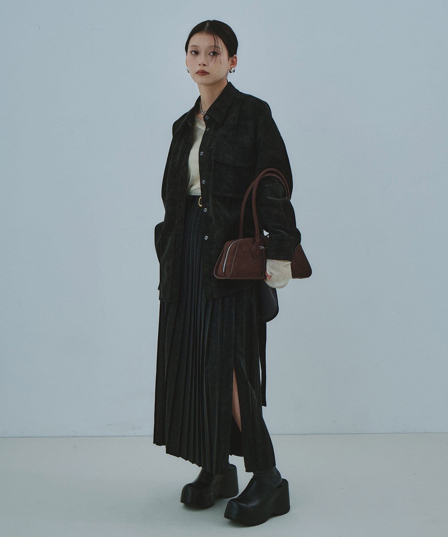 Vegan Leather Shoulder Bag