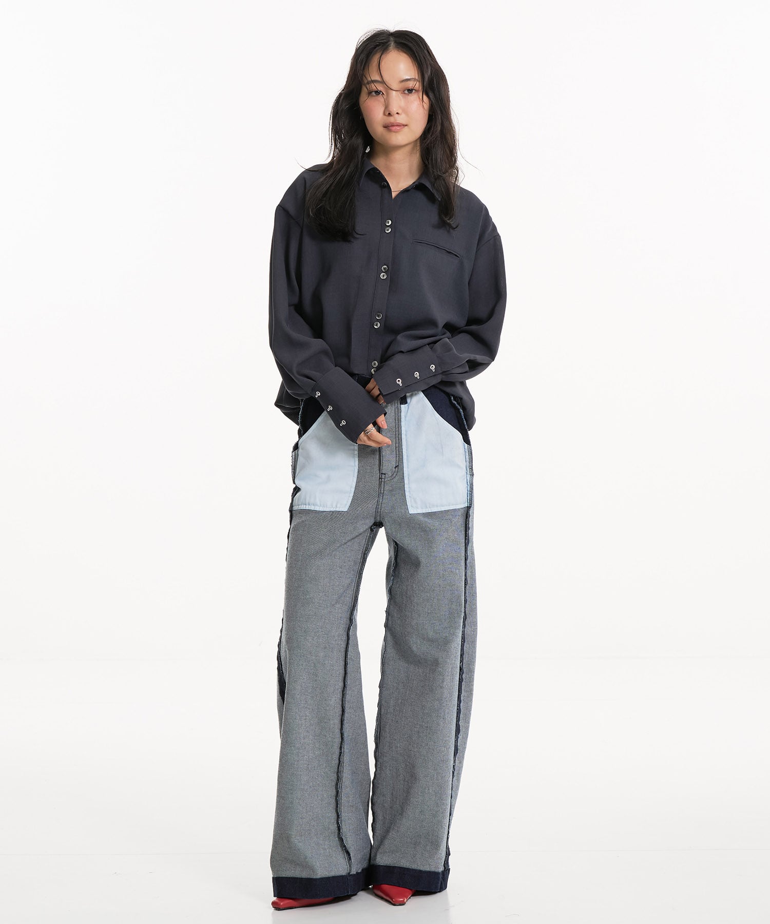 バルーンテールシャツ