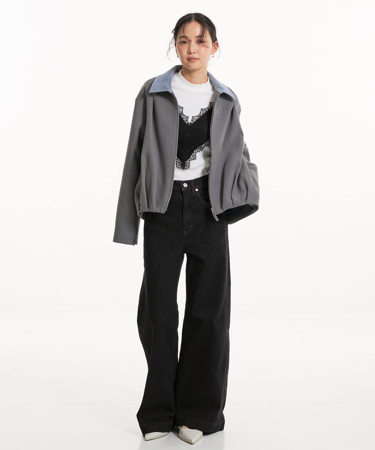 リバースタックデニム