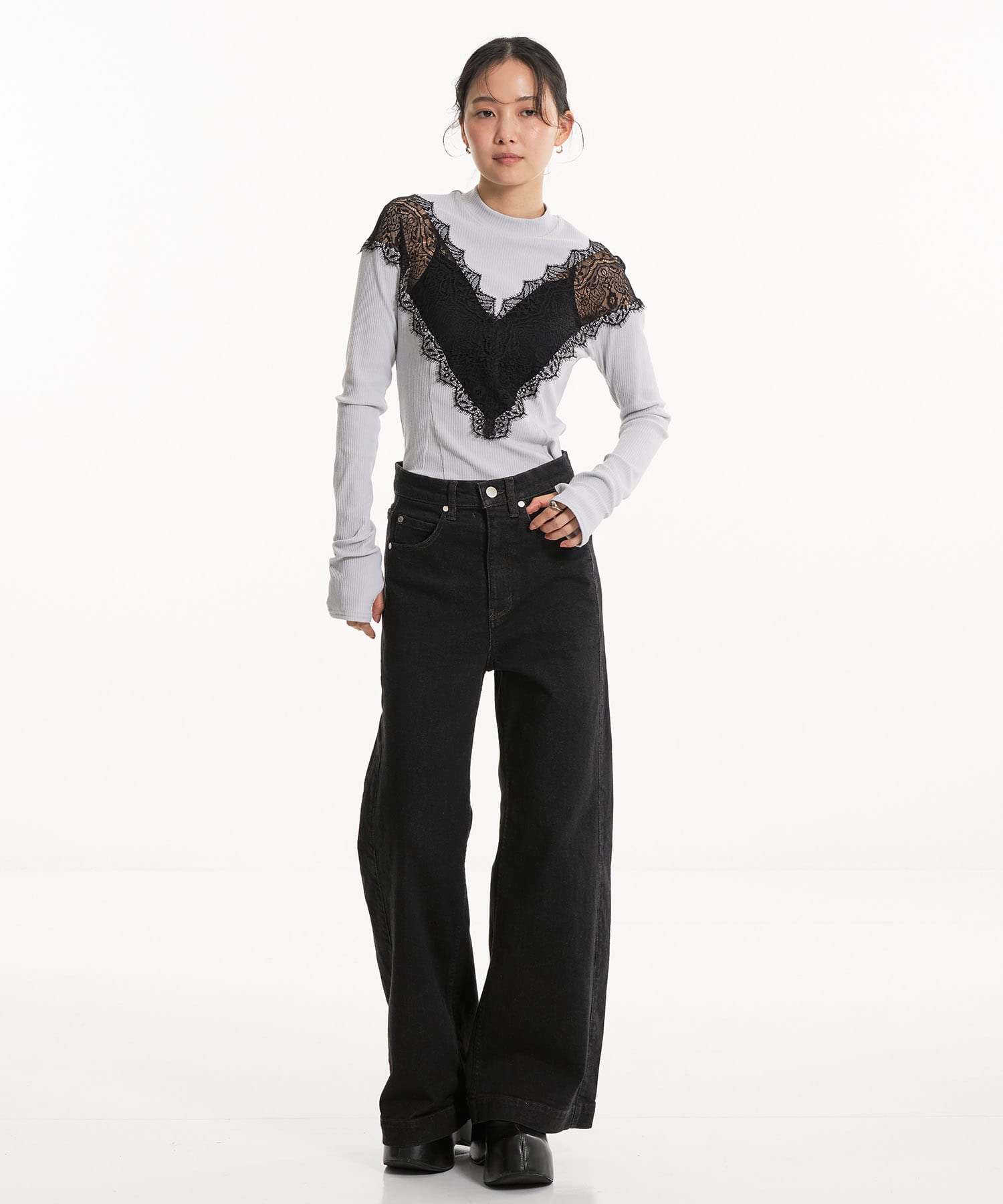 リバースタックデニム