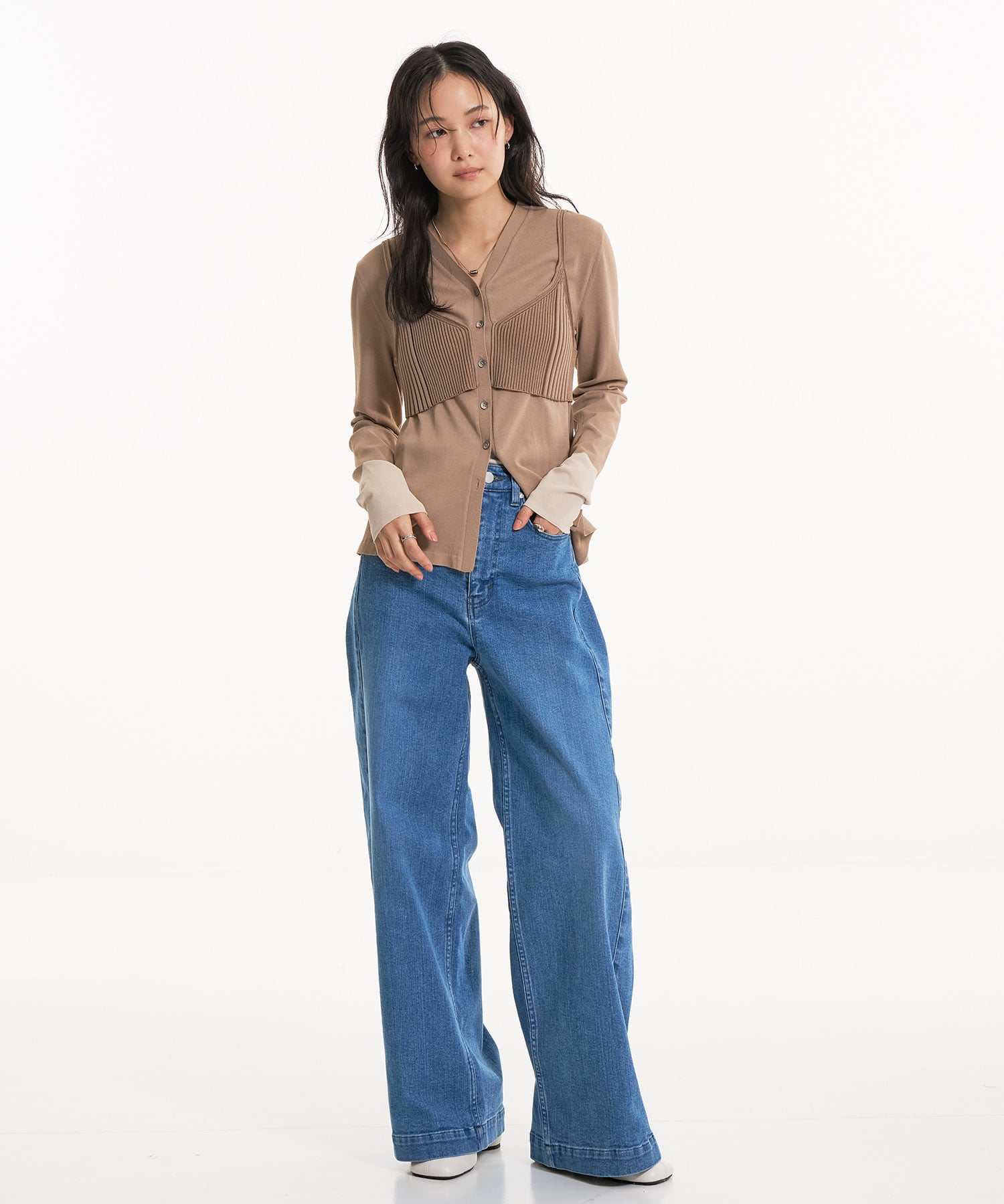 リバースタックデニム