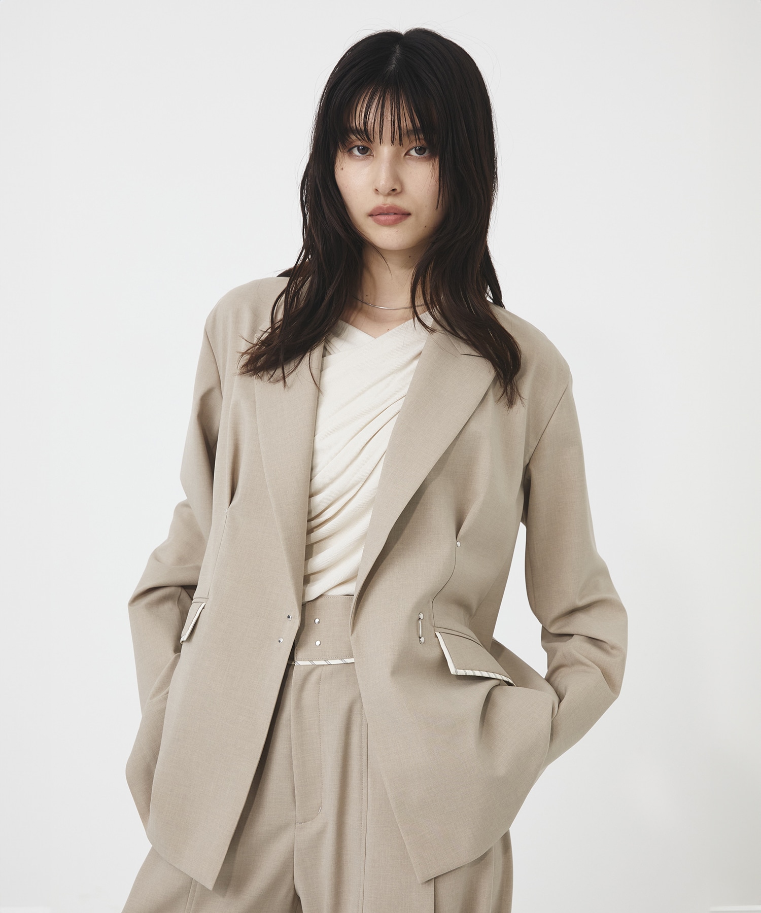 ＜セットアップ対応＞カシメタックマチジャケット