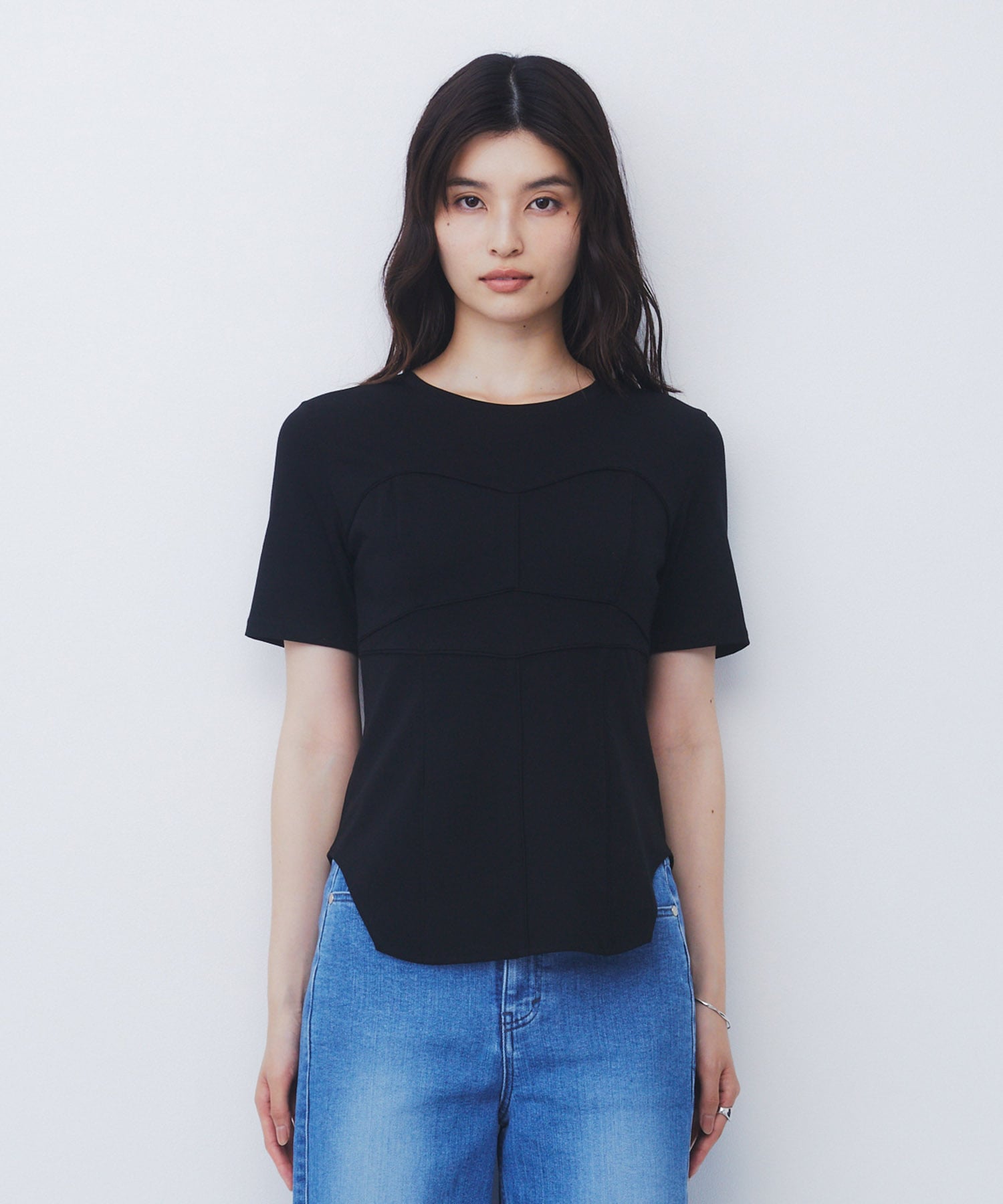 カッティングビスチェTEE