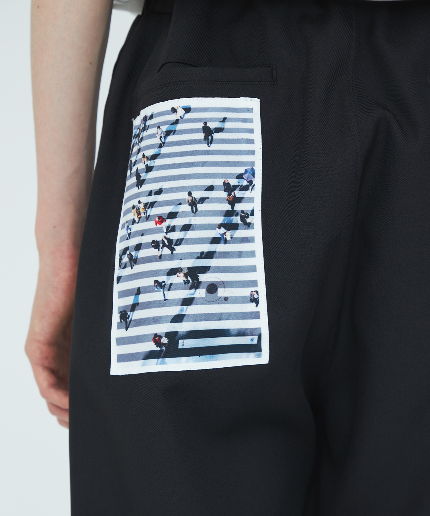 【ENO】photograph patch　pants