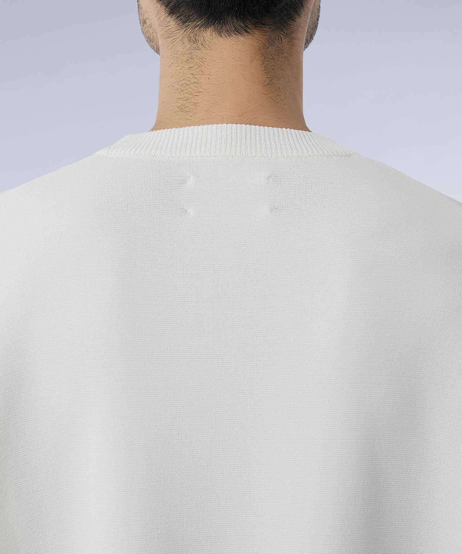 サーブルストレッチクルーネックTシャツ