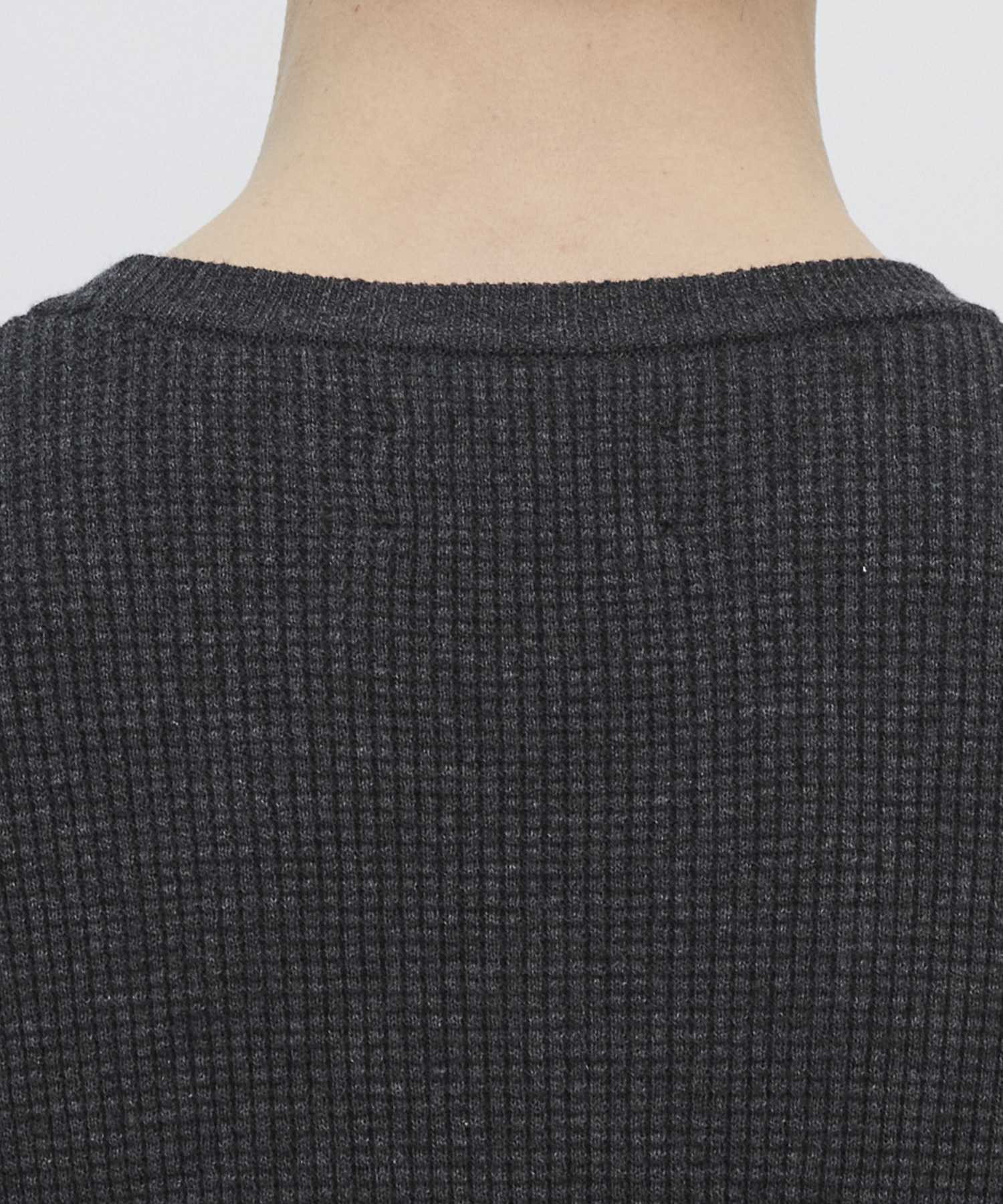 〈2026SS|残りわずか|再入荷なし〉COTTON CASHMERE ワッフルニット