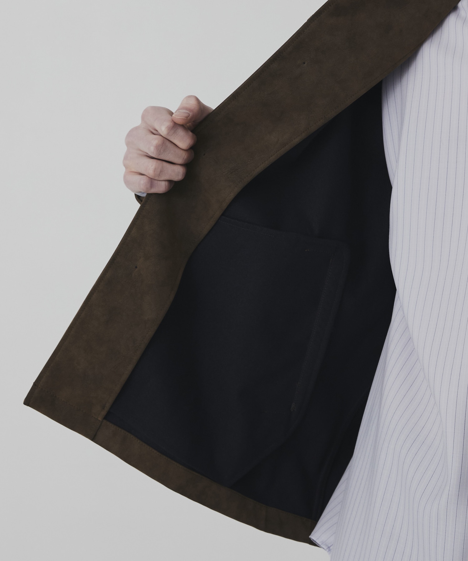 〈2026SS｜残りわずか｜再入荷なし〉フロッキースエード カバーオール