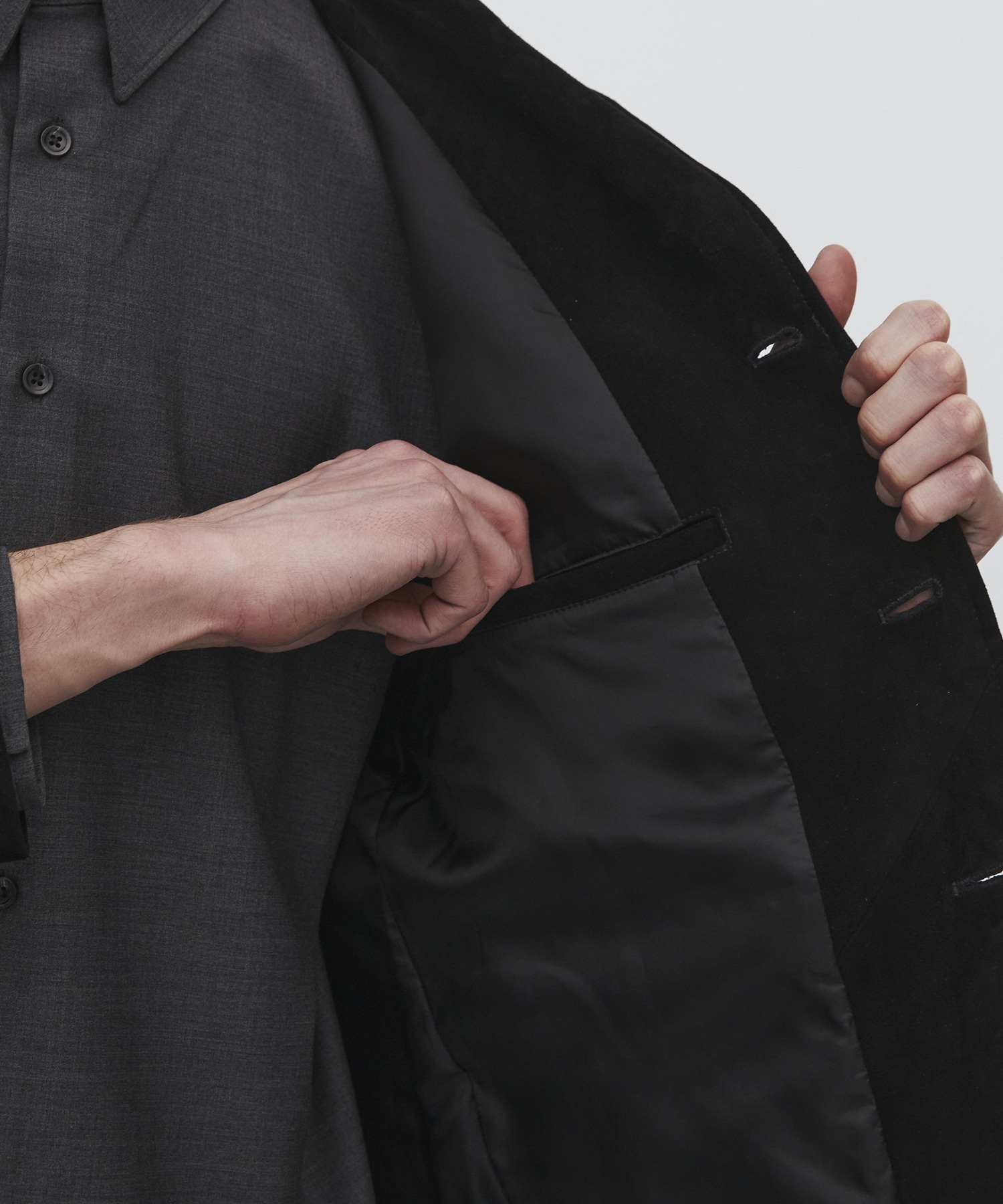 〈2026SS〉GOAT SUEDE リラックスジャケット