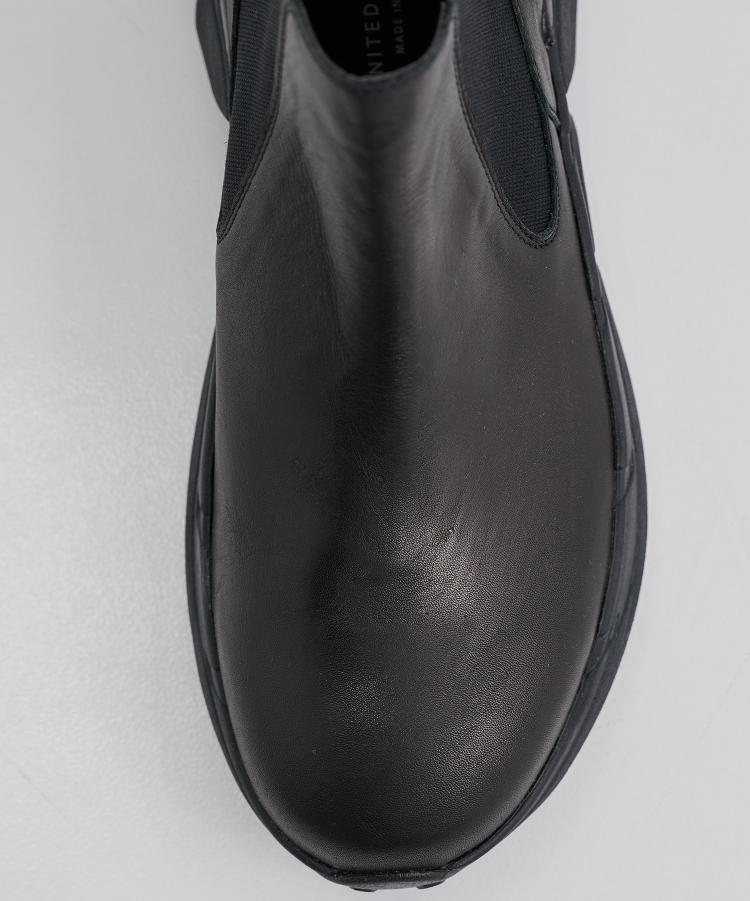 LEATHER Vibram SIDE GORE BOOTS