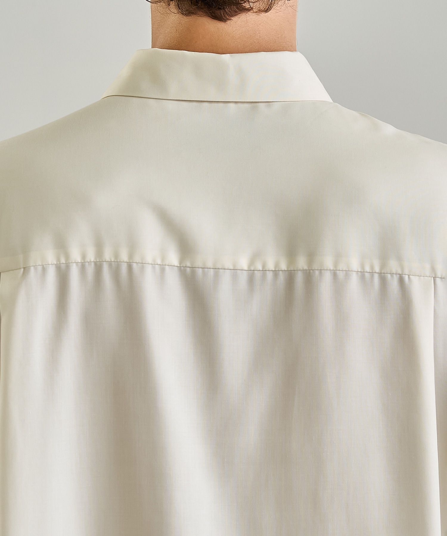 DRY RAYON ショートスリーブシャツ(1 OFF WHITE): : メンズ