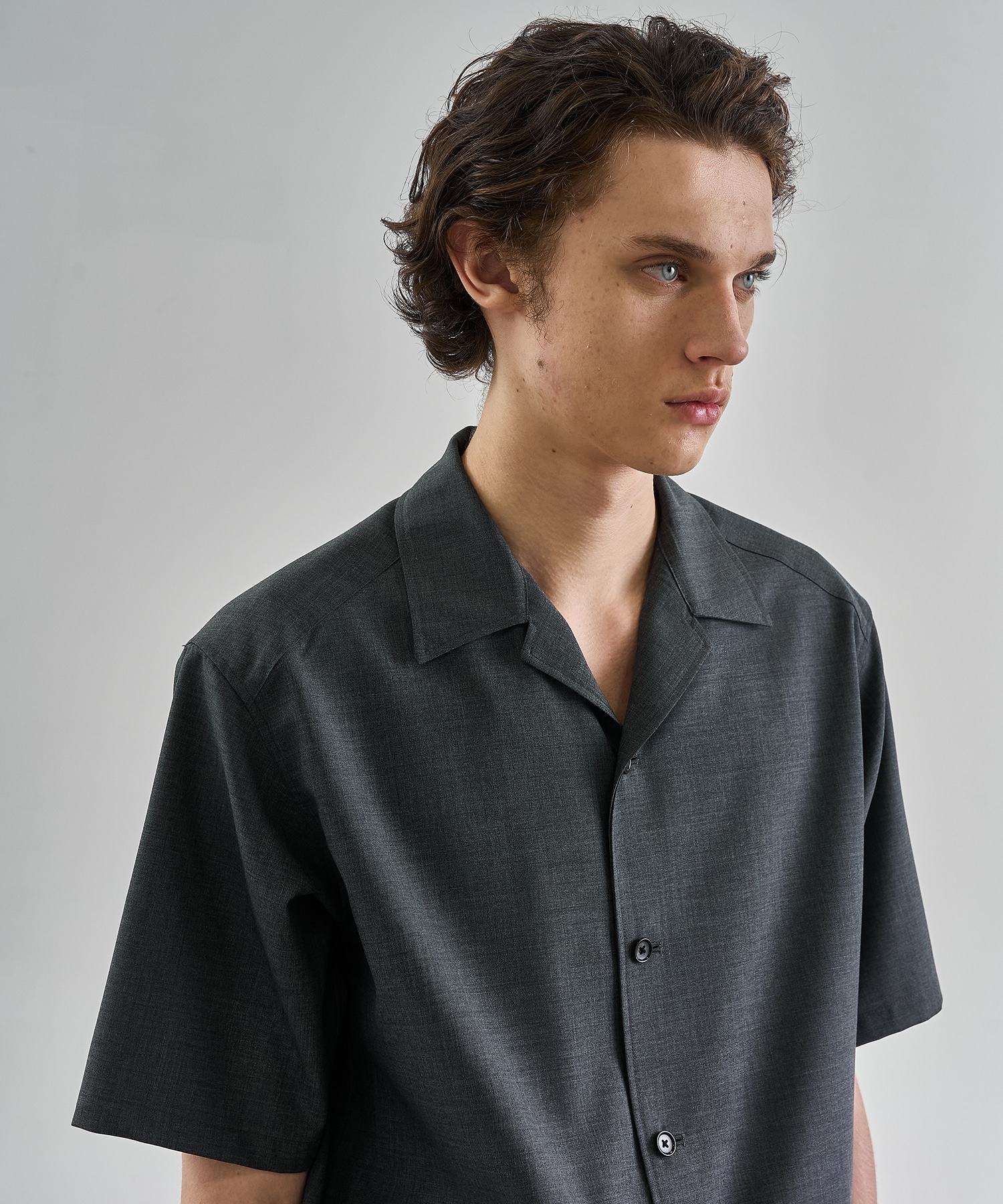 SCHONHERR WOOL ファティーグシャツ