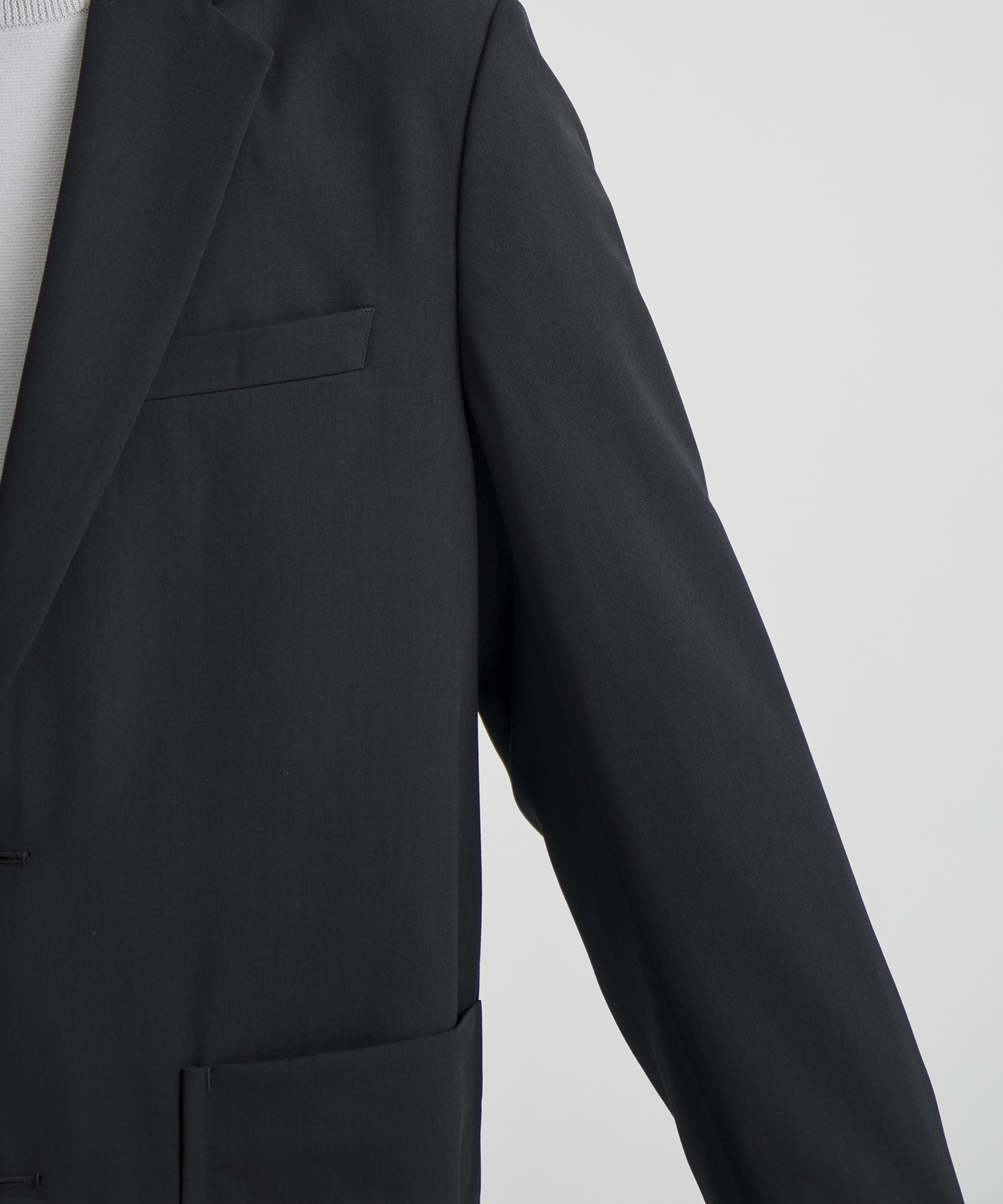 CLEAR WOOL シングルジャケット