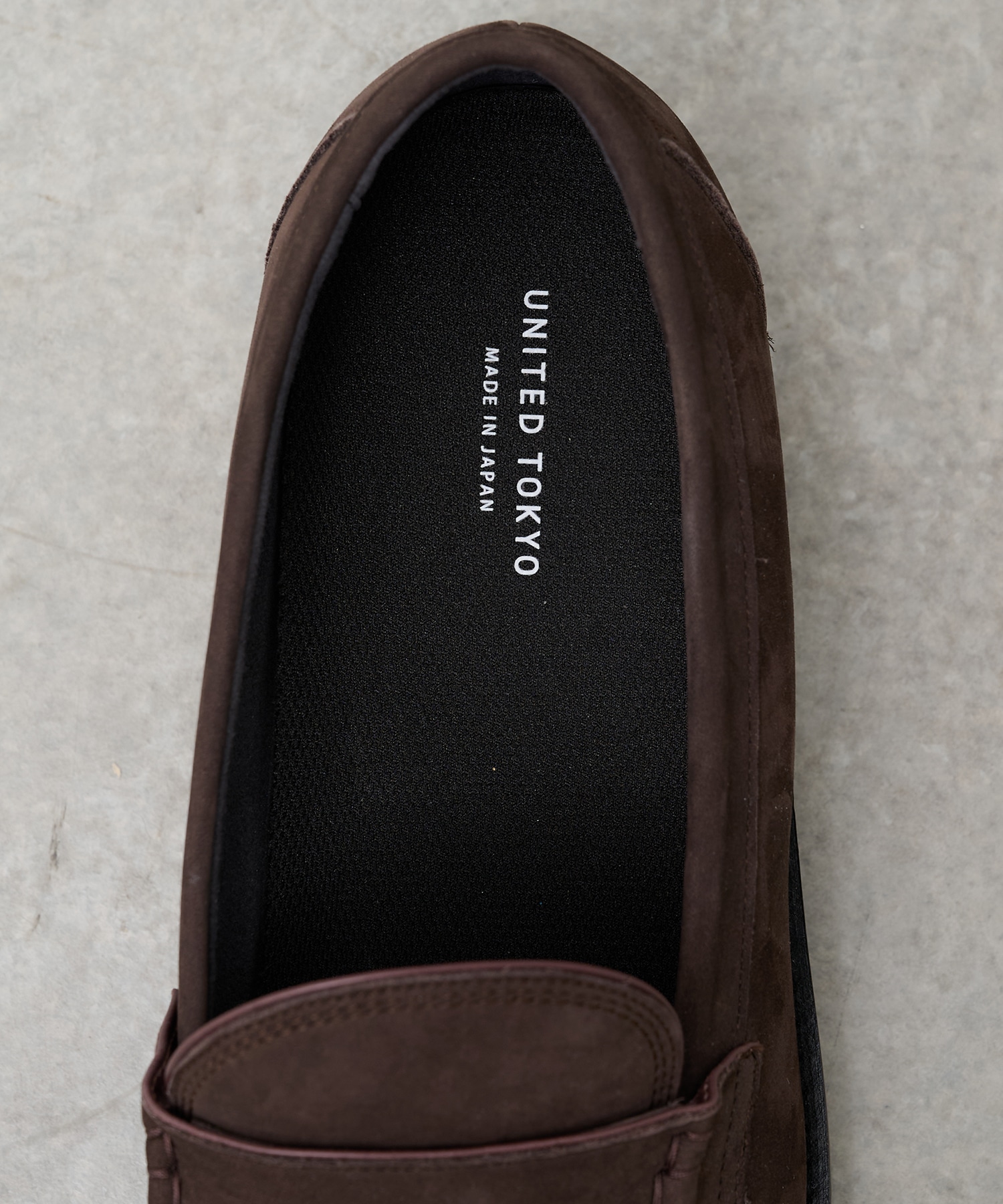 Vibram  NUBUCK LEATHER LOAFER