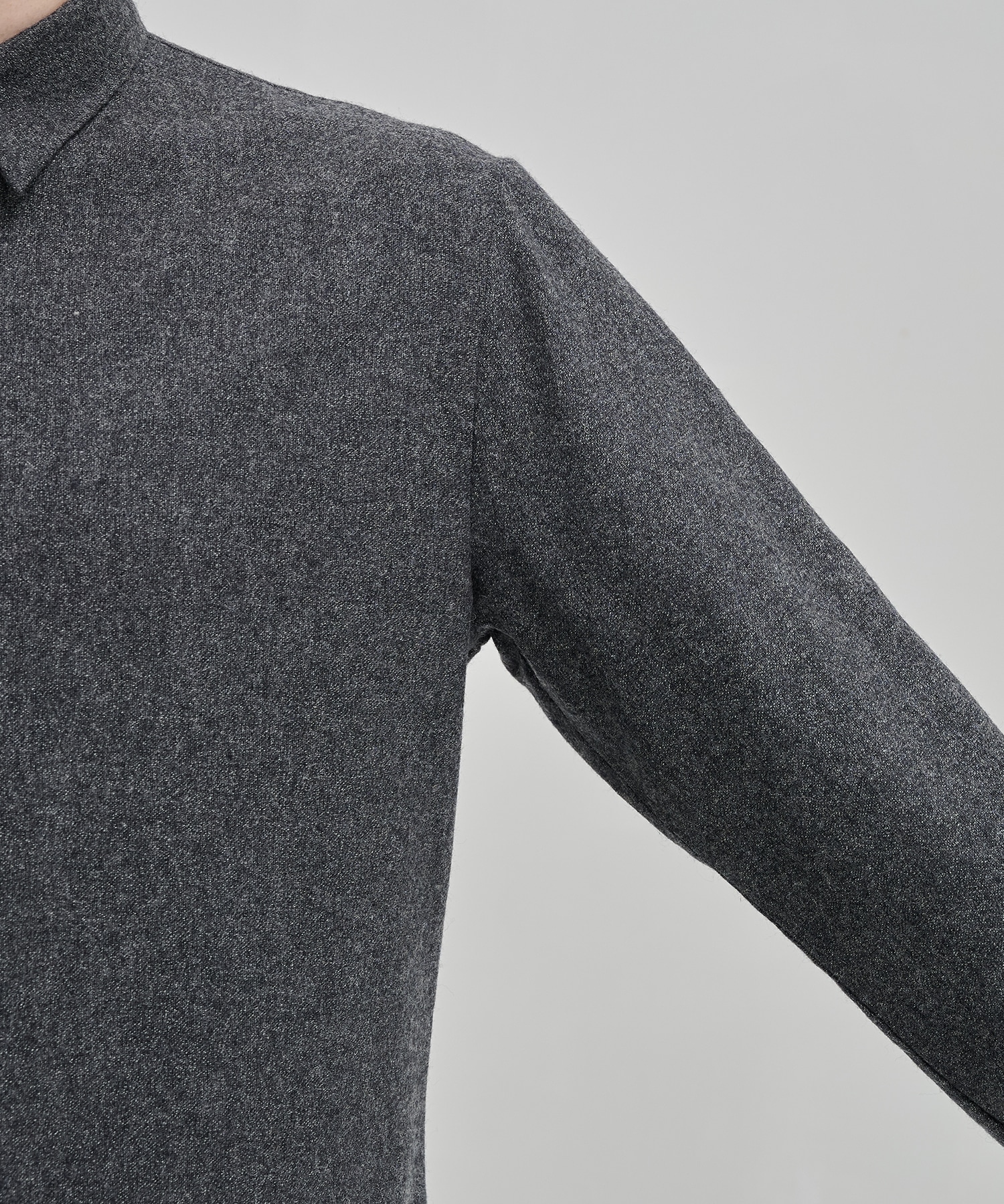 SOFT TWEED レギュラーカラーシャツ