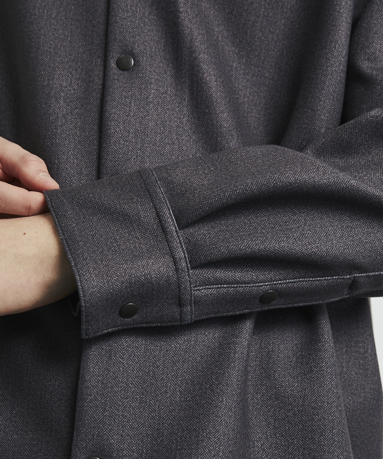 〈WEB限定|残りわずか〉+3.6℃ダウンファブリックL/Sシャツ