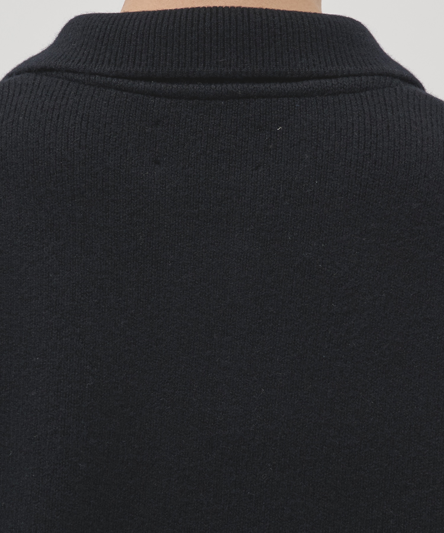 CASHMERE ニットジップブルゾン